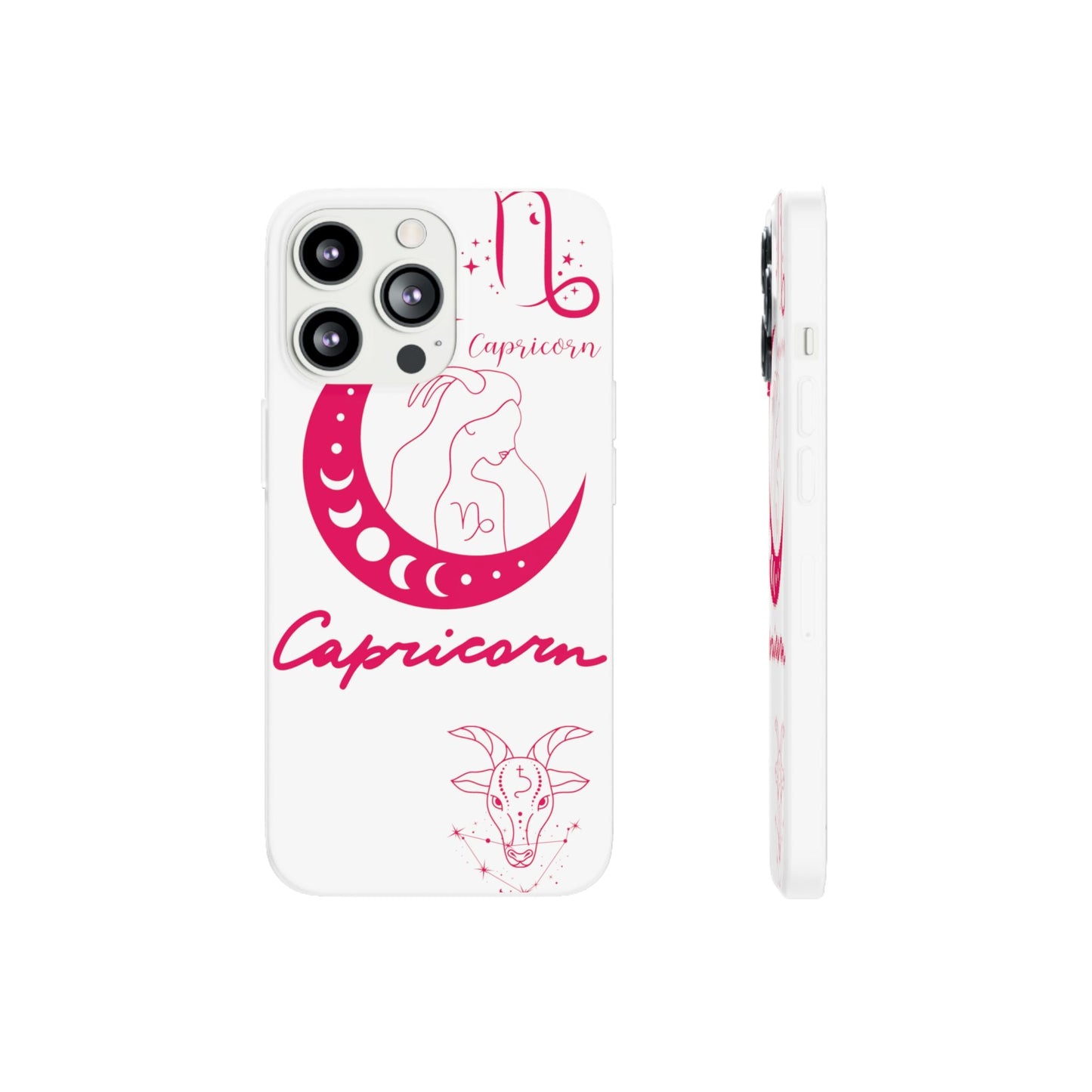 Capricorn Zodiac | Phone Cases | Clear - Phone Case - Totally Bri LLC