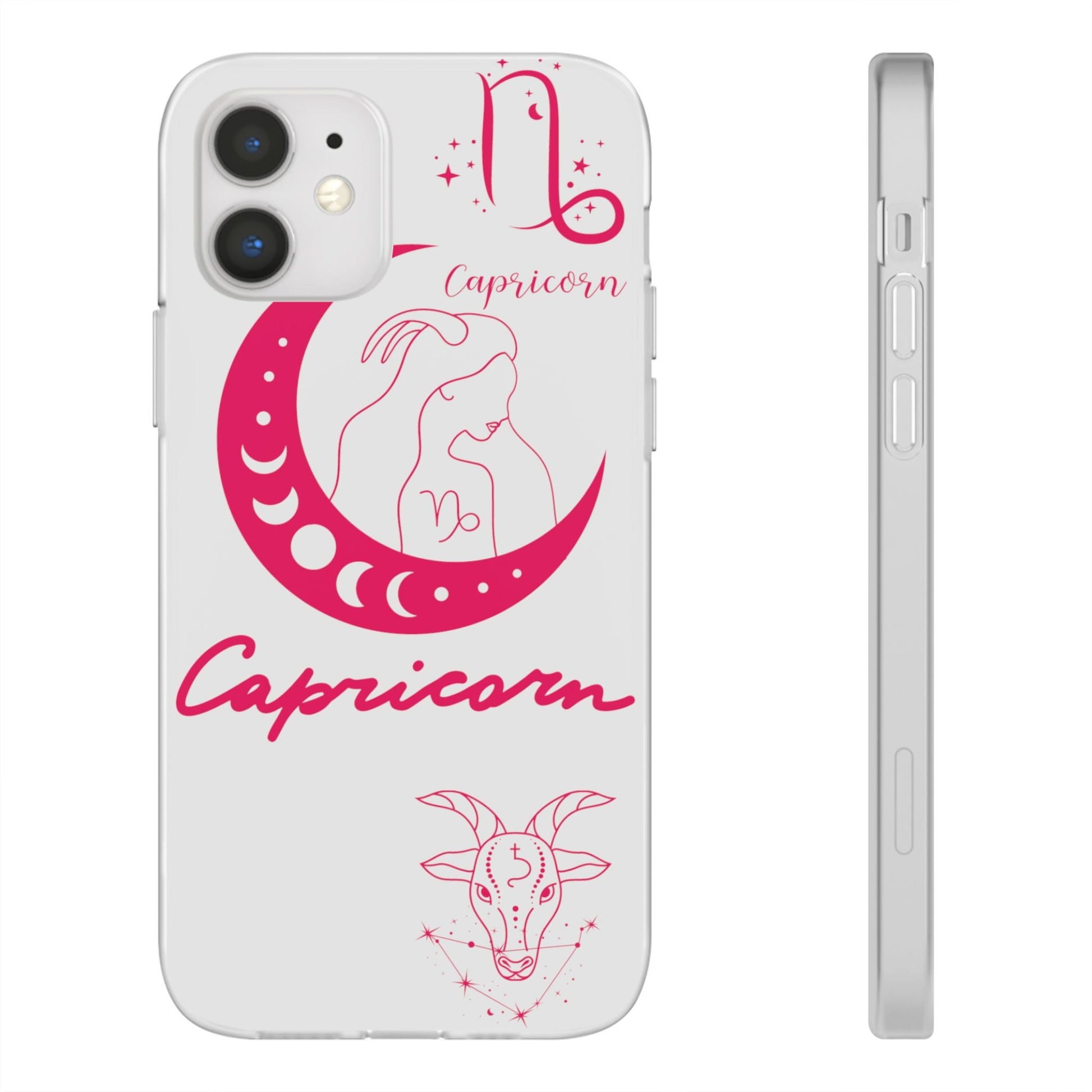 Capricorn Zodiac | Phone Cases | Clear - Phone Case - Totally Bri LLC