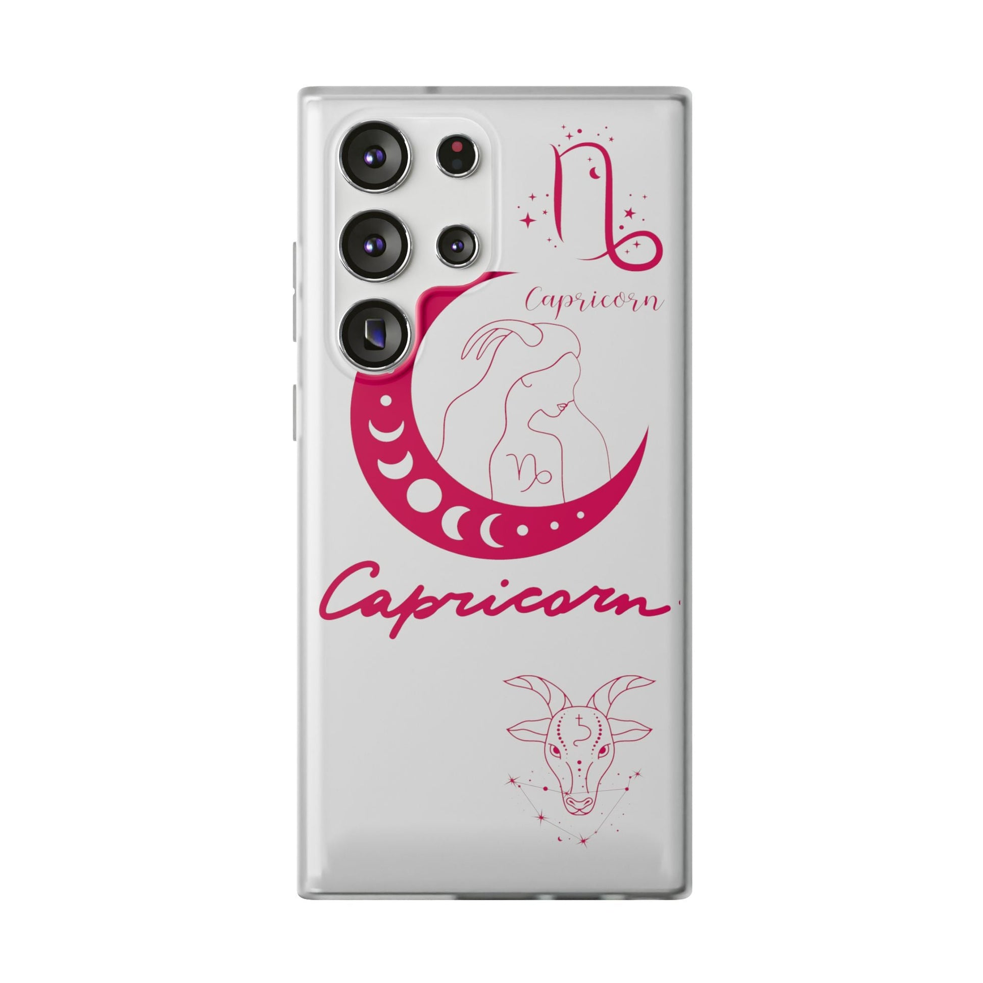 Capricorn Zodiac | Phone Cases | Clear - Phone Case - Totally Bri LLC