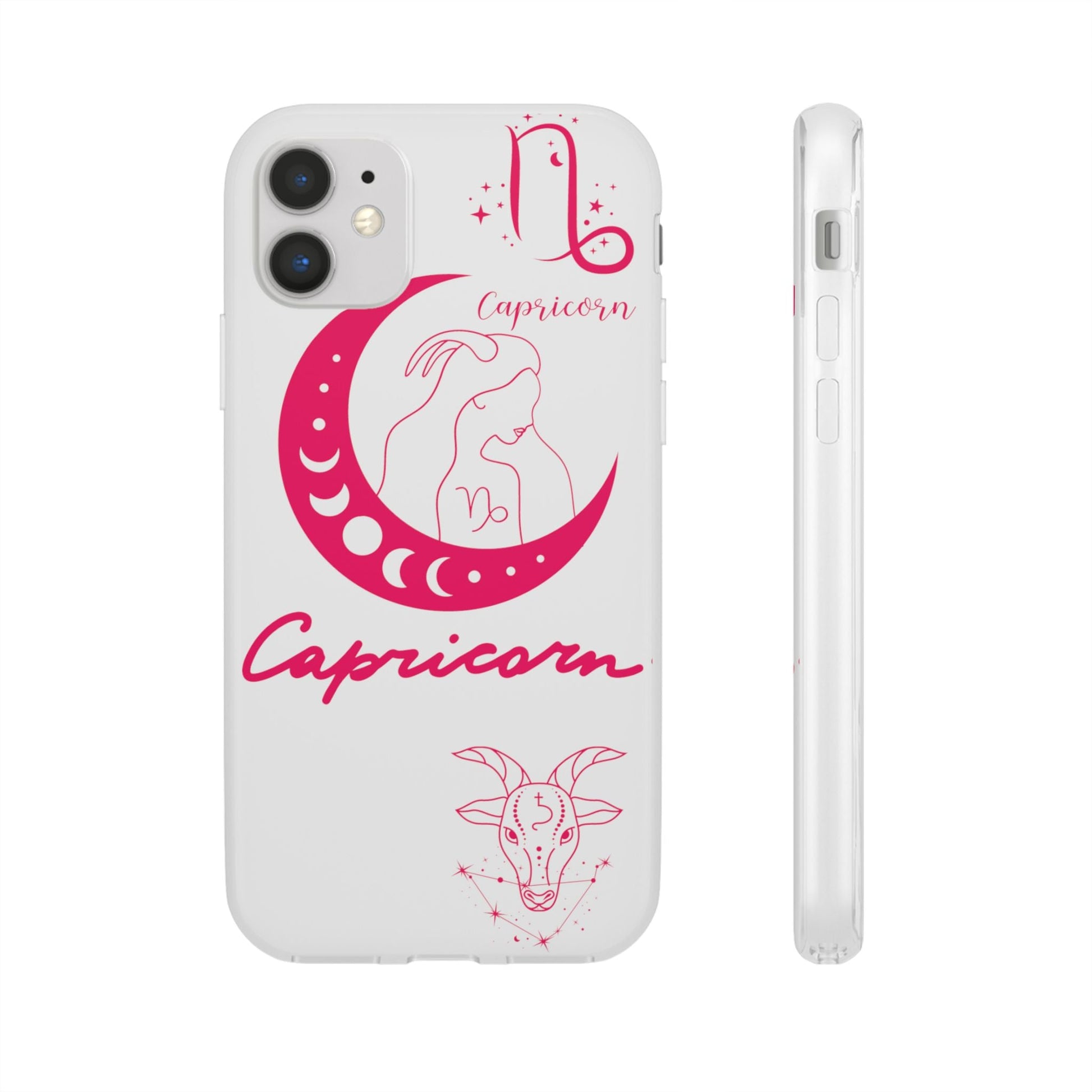 Capricorn Zodiac | Phone Cases | Clear - Phone Case - Totally Bri LLC
