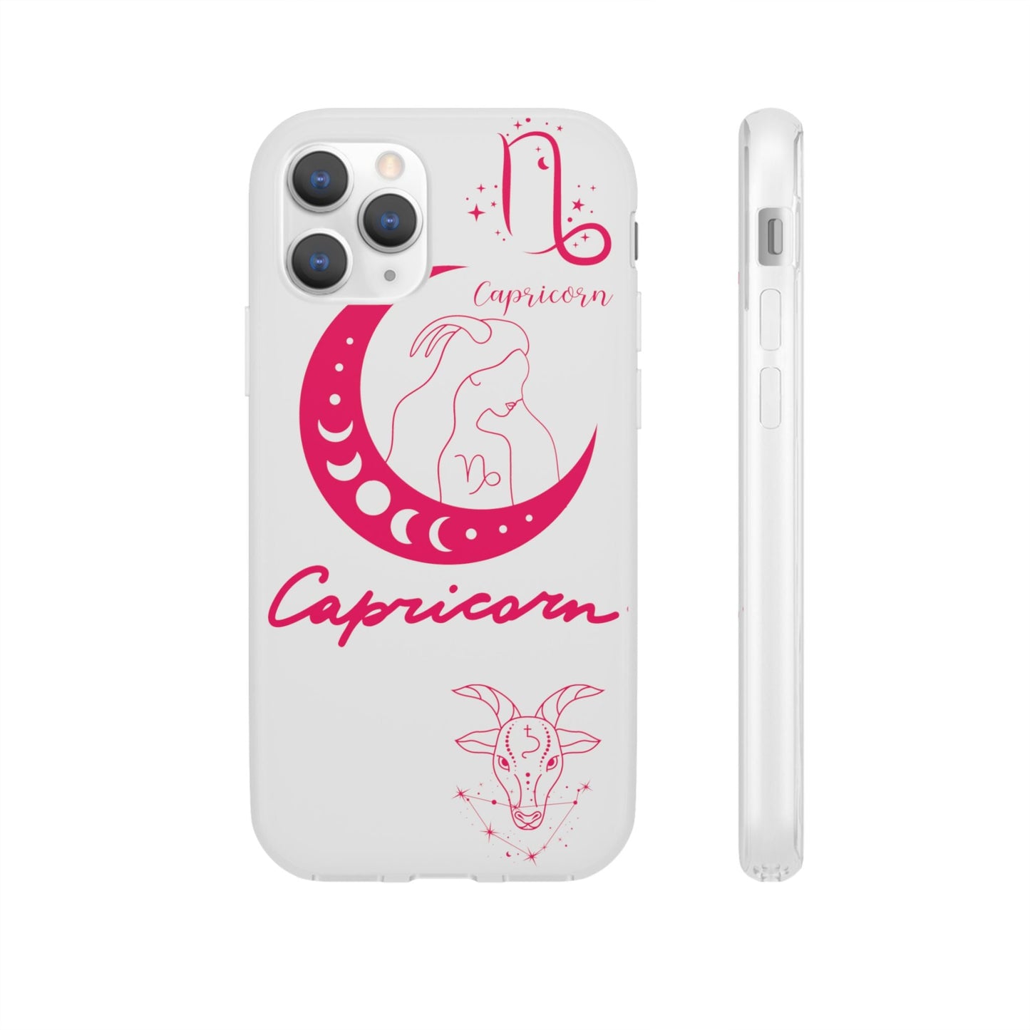 Capricorn Zodiac | Phone Cases | Clear - Phone Case - Totally Bri LLC