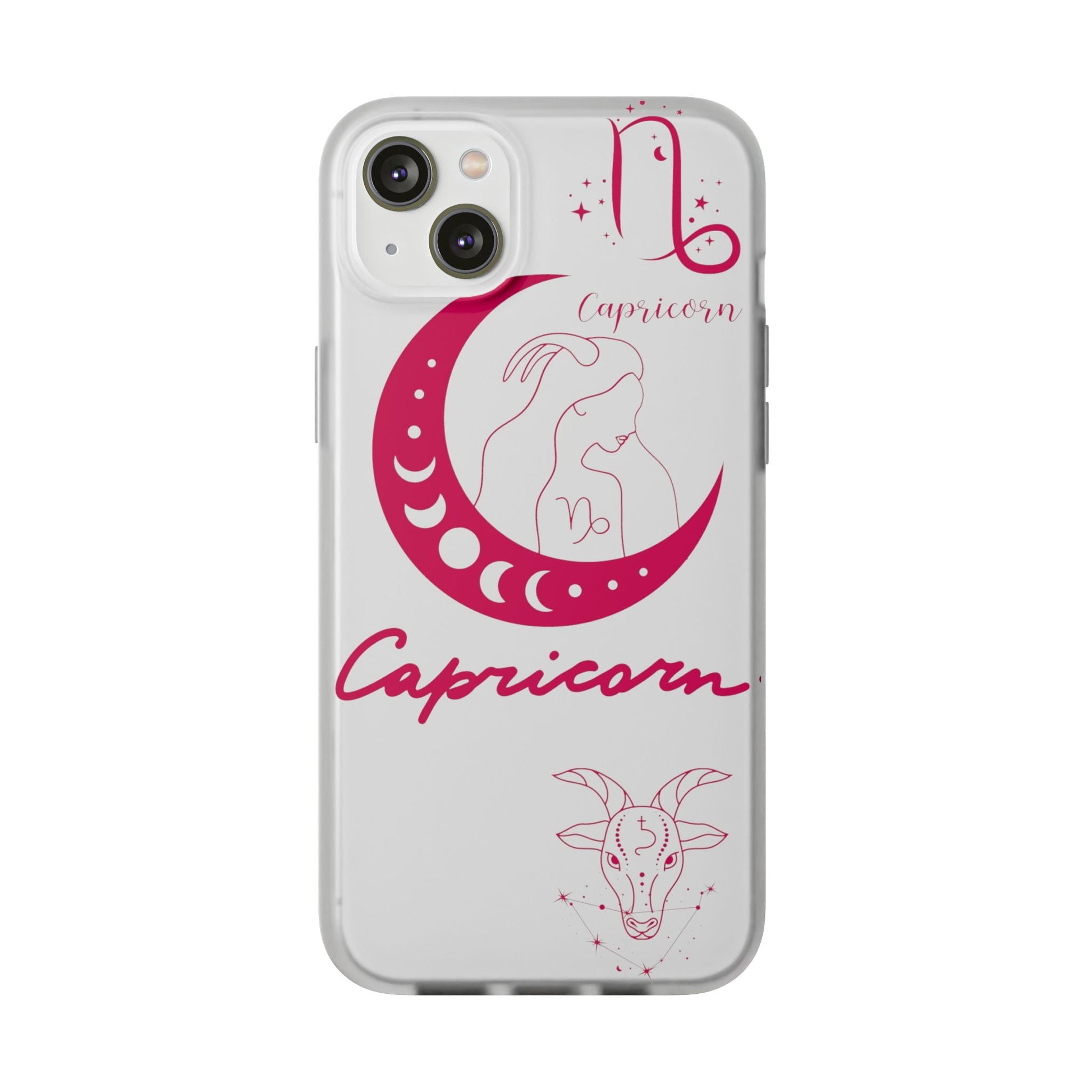 Capricorn Zodiac | Phone Cases | Clear - Phone Case - Totally Bri LLC