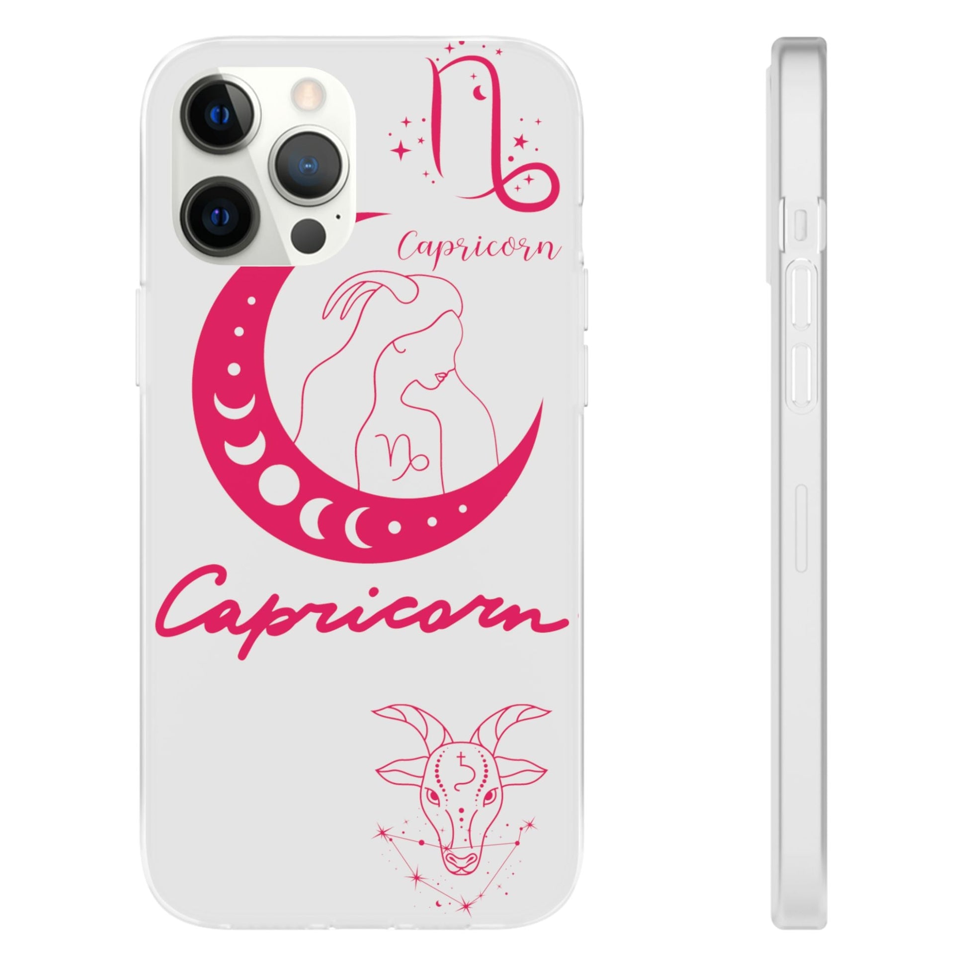Capricorn Zodiac | Phone Cases | Clear - Phone Case - Totally Bri LLC