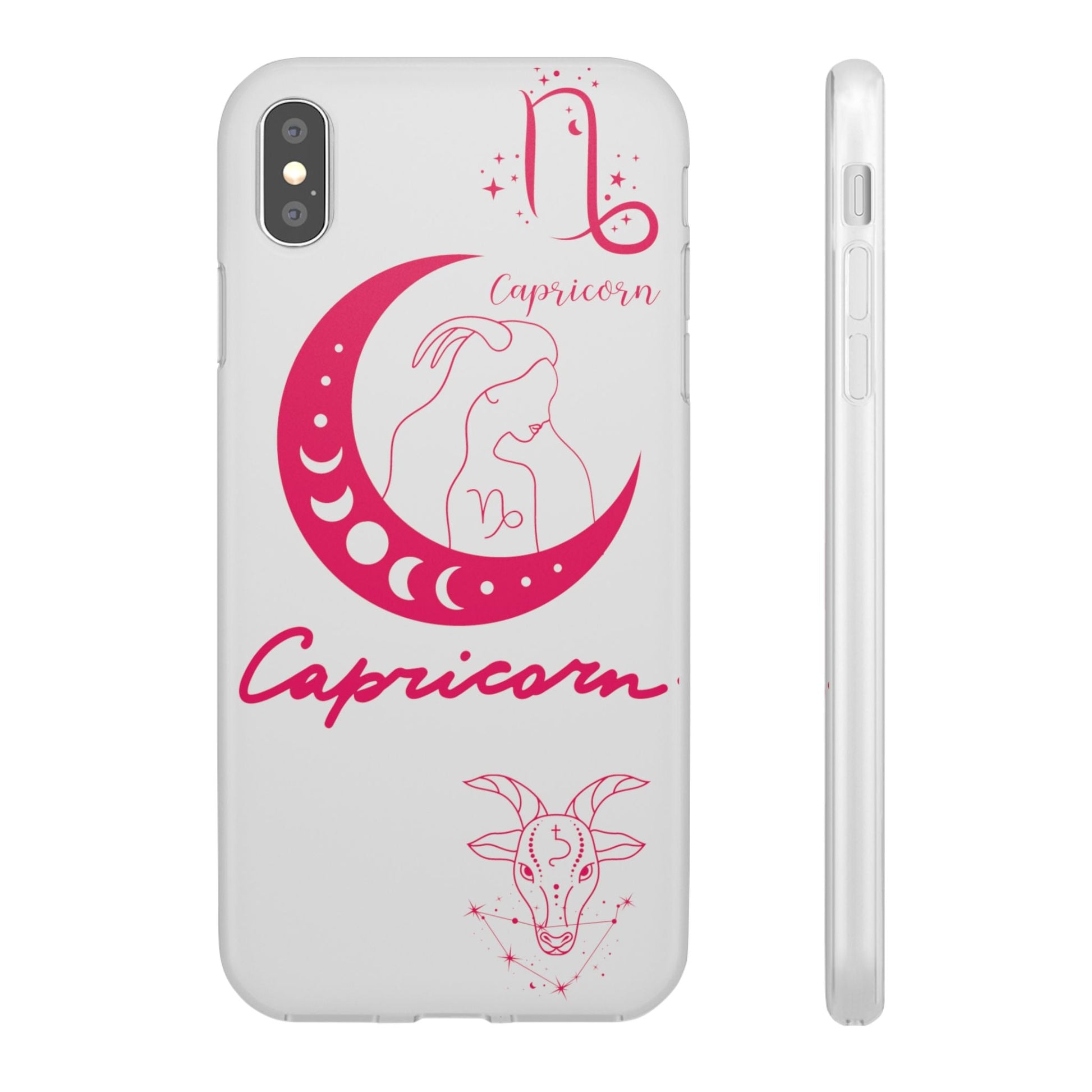 Capricorn Zodiac | Phone Cases | Clear - Phone Case - Totally Bri LLC