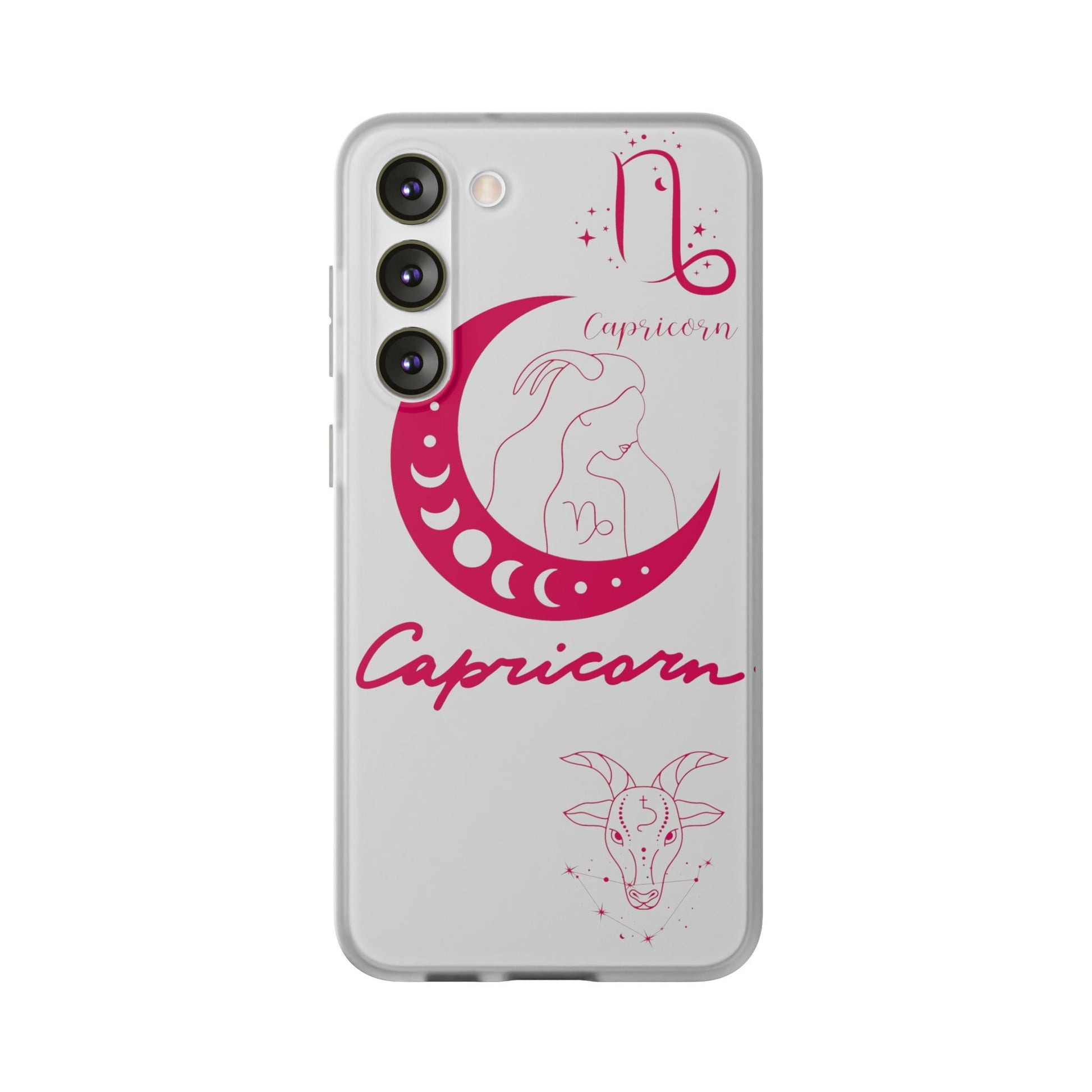 Capricorn Zodiac | Phone Cases | Clear - Phone Case - Totally Bri LLC