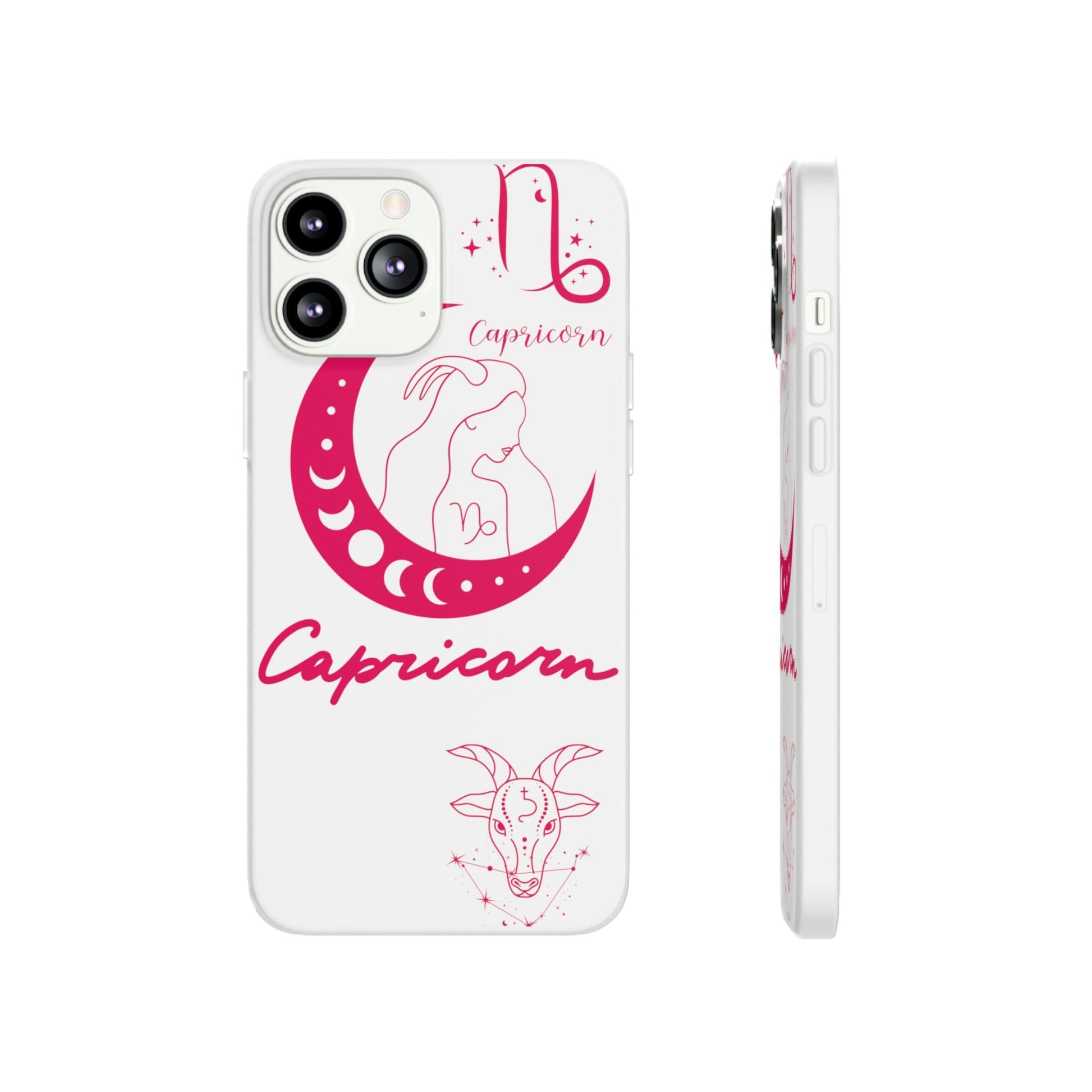 Capricorn Zodiac | Phone Cases | Clear - Phone Case - Totally Bri LLC