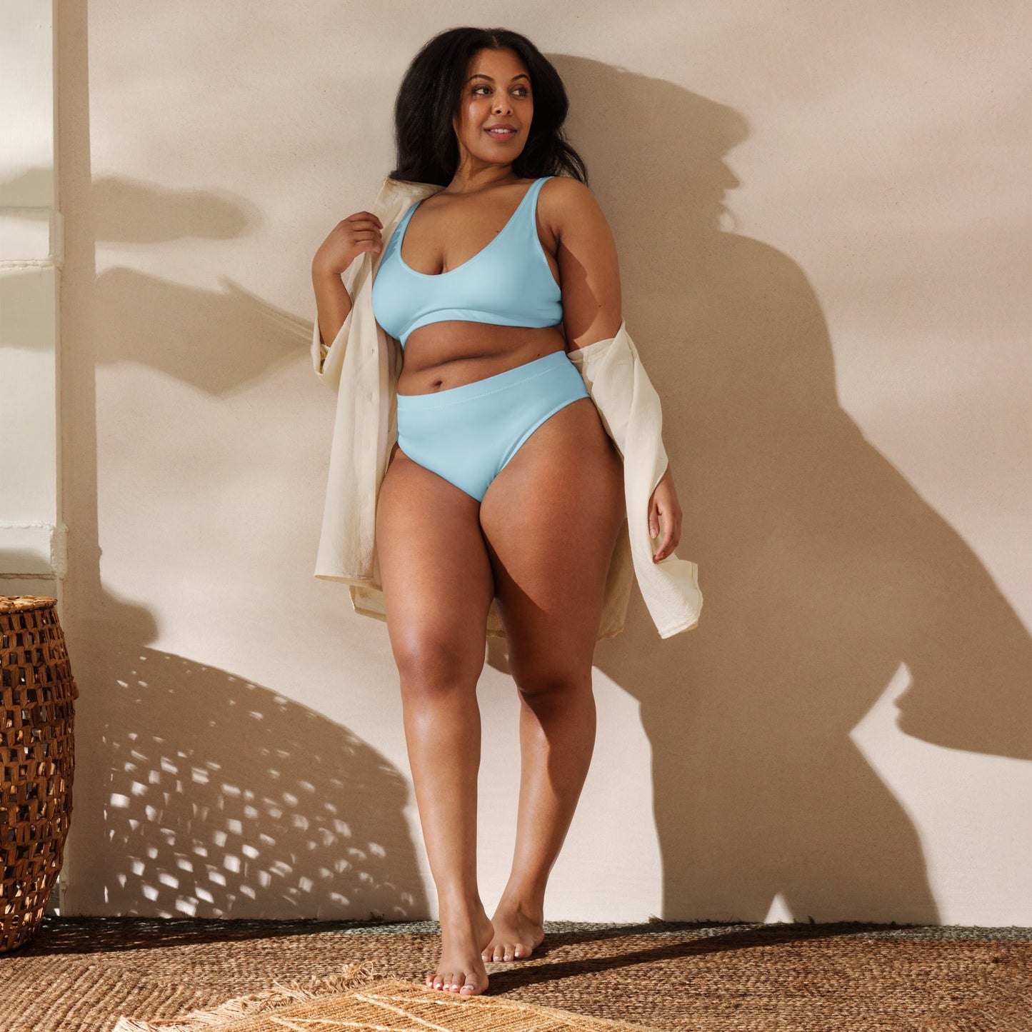 Diamond Blue | High - Waist Bikini - Totally Bri LLC