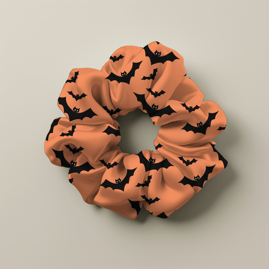 Halloween Bats Scrunchie - Accessories - Totally Bri LLC