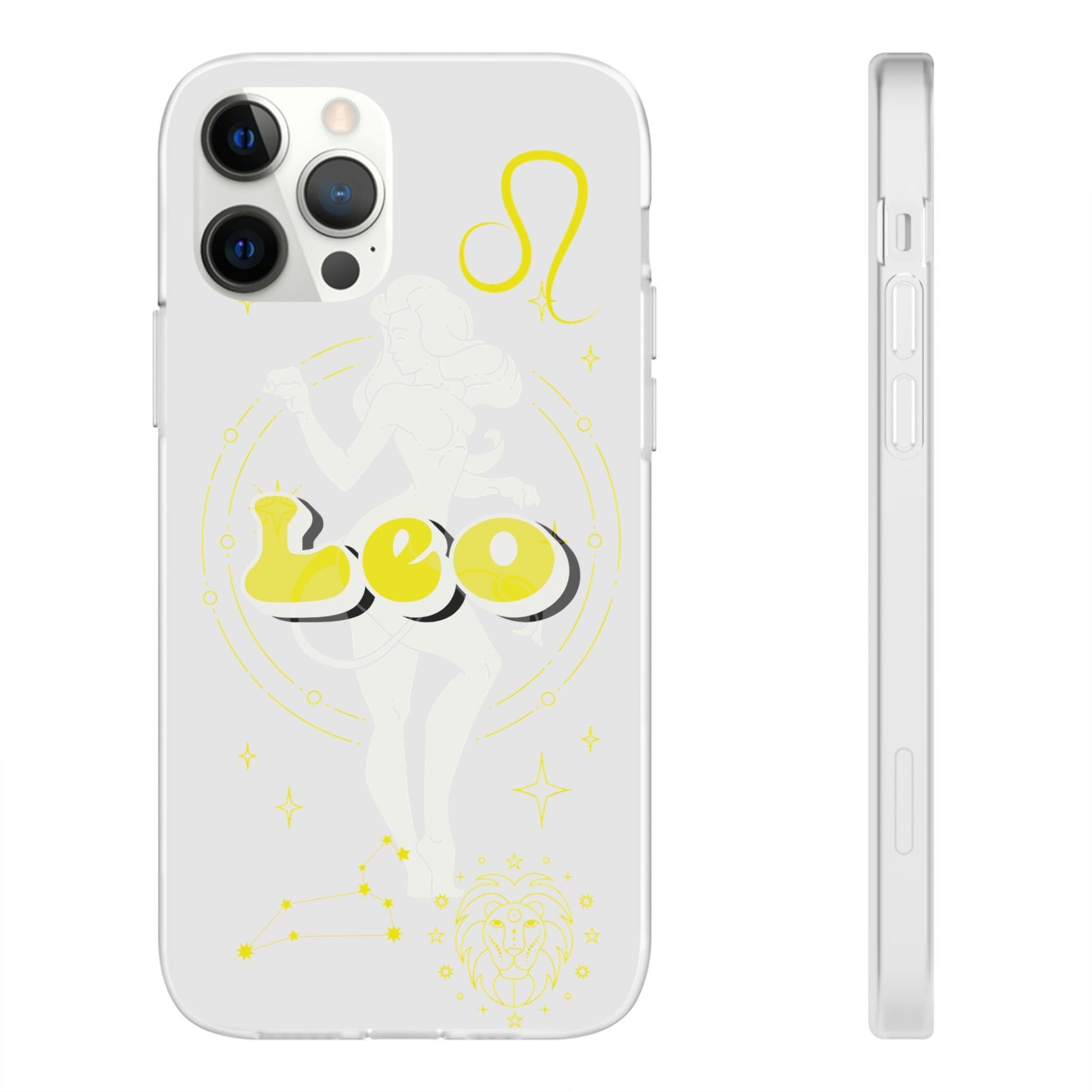 Leo Zodiac | Phone Cases | Clear - Phone Case - Totally Bri LLC