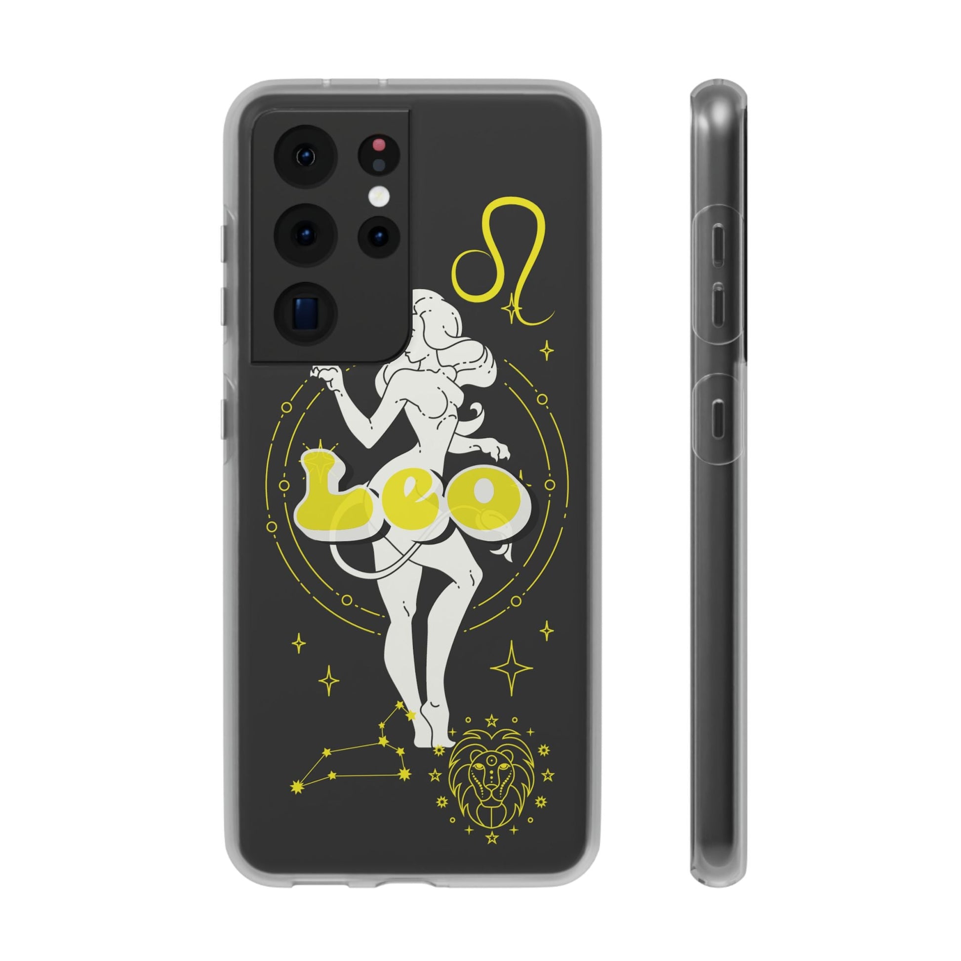 Leo Zodiac | Phone Cases | Clear - Phone Case - Totally Bri LLC