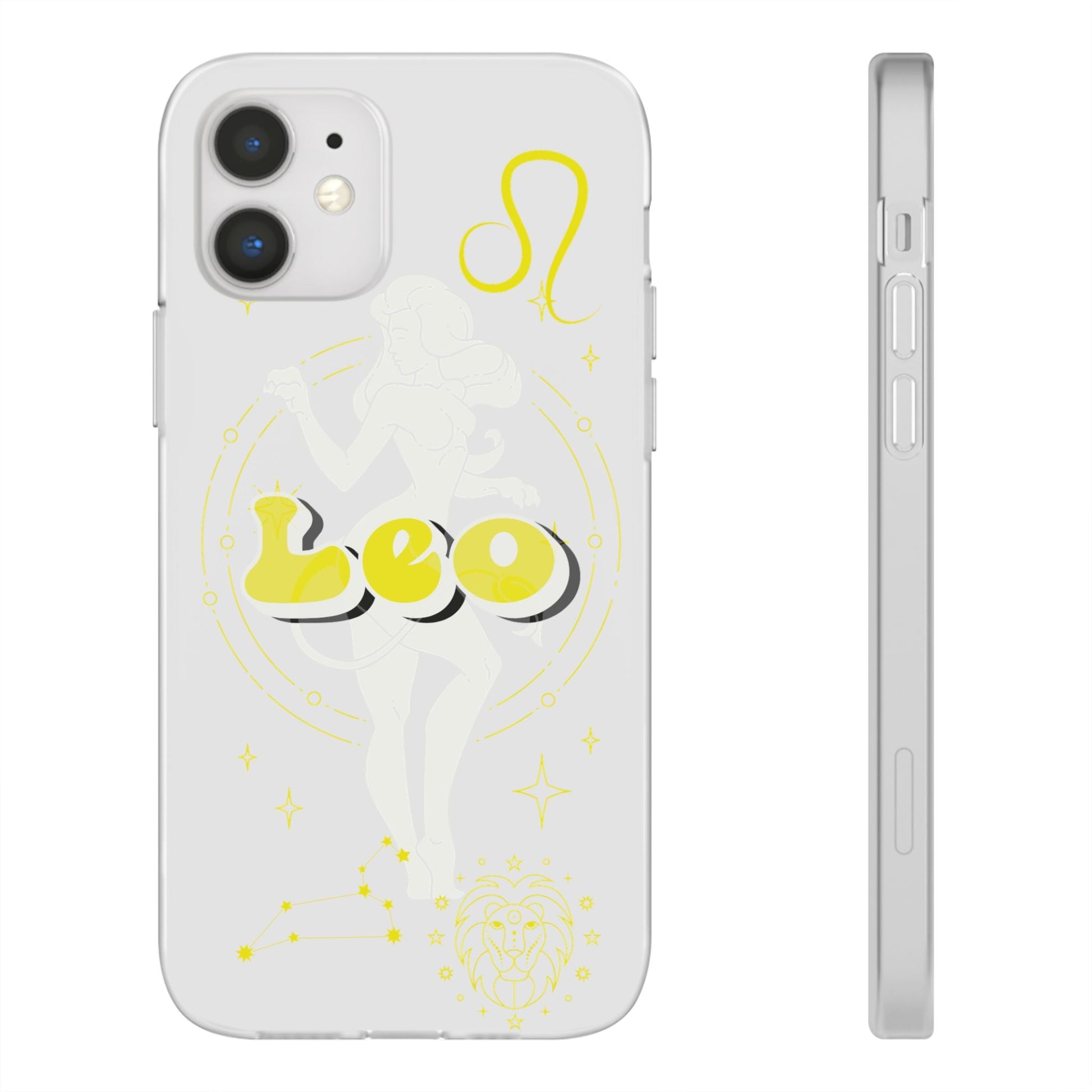 Leo Zodiac | Phone Cases | Clear - Phone Case - Totally Bri LLC