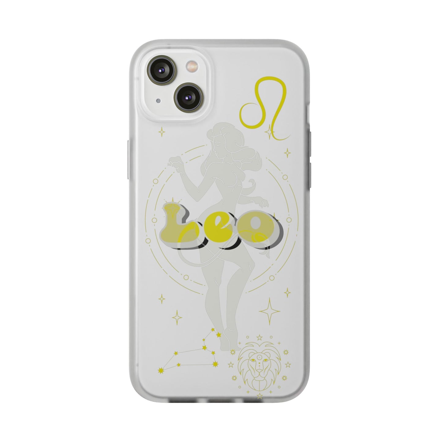 Leo Zodiac | Phone Cases | Clear - Phone Case - Totally Bri LLC
