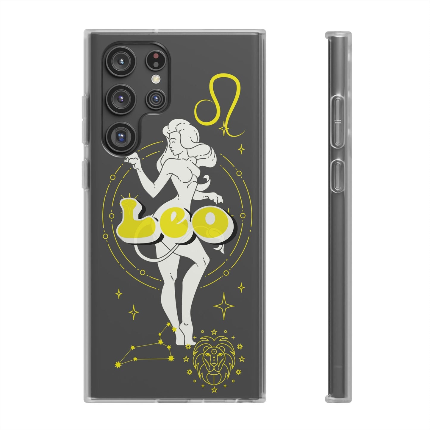 Leo Zodiac | Phone Cases | Clear - Phone Case - Totally Bri LLC