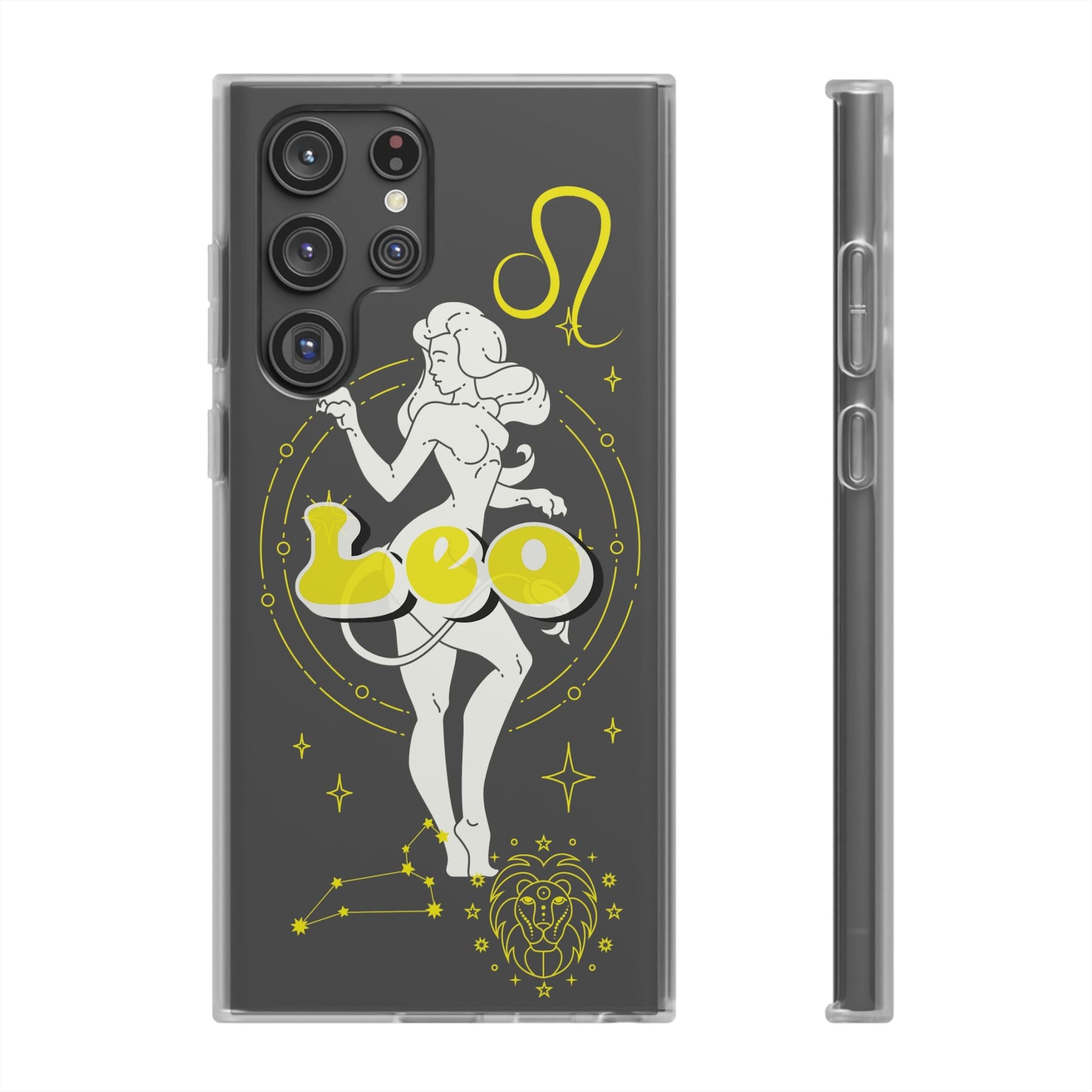 Leo Zodiac | Phone Cases | Clear - Phone Case - Totally Bri LLC