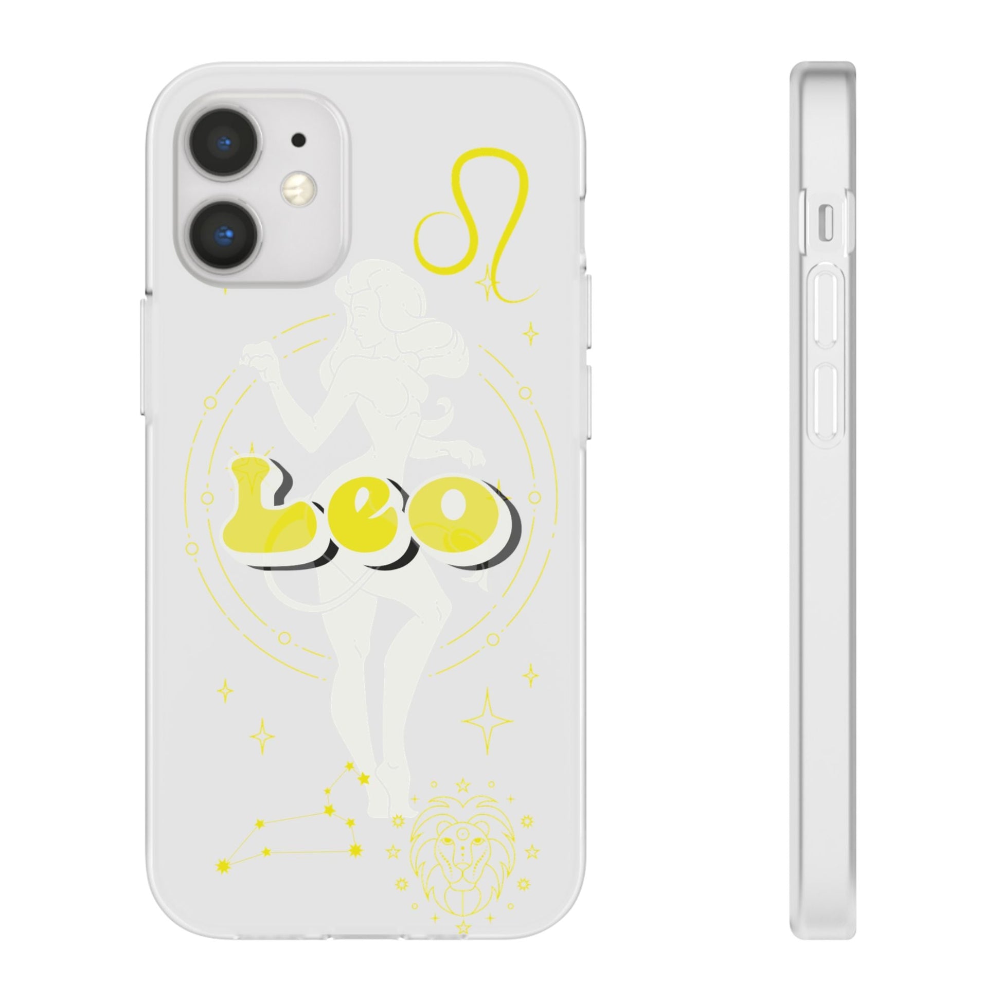 Leo Zodiac | Phone Cases | Clear - Phone Case - Totally Bri LLC