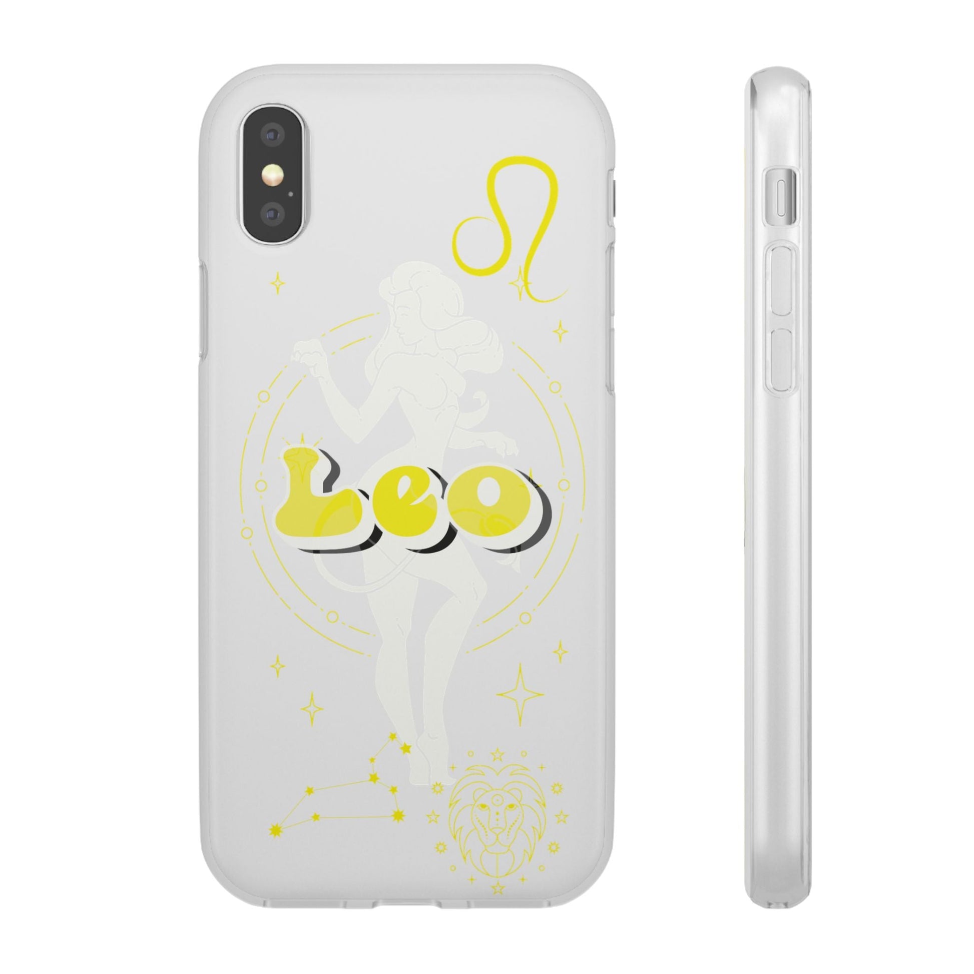 Leo Zodiac | Phone Cases | Clear - Phone Case - Totally Bri LLC
