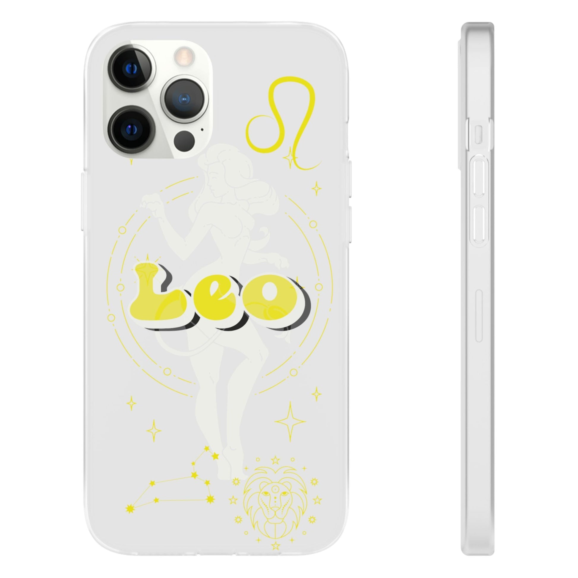 Leo Zodiac | Phone Cases | Clear - Phone Case - Totally Bri LLC