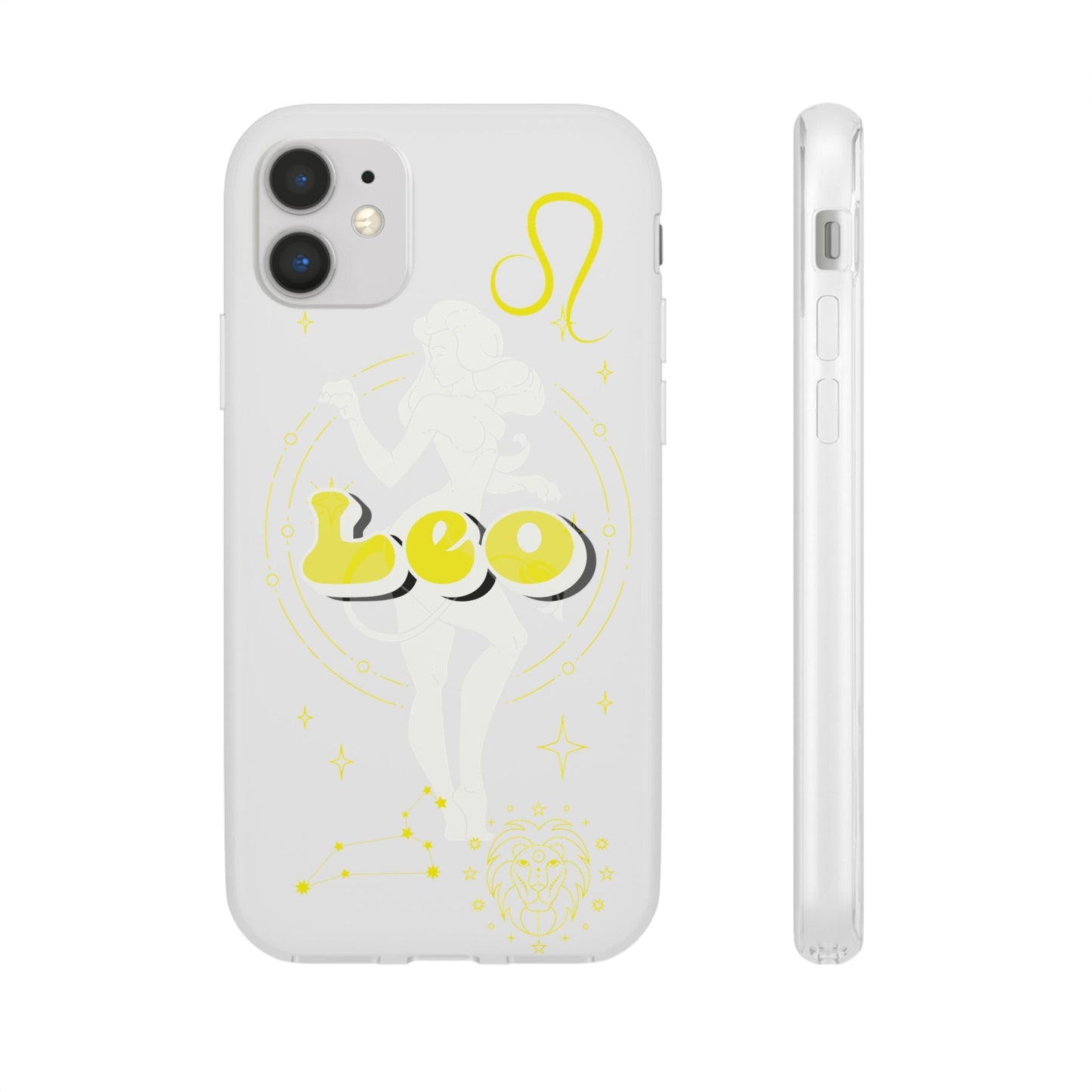 Leo Zodiac | Phone Cases | Clear - Phone Case - Totally Bri LLC
