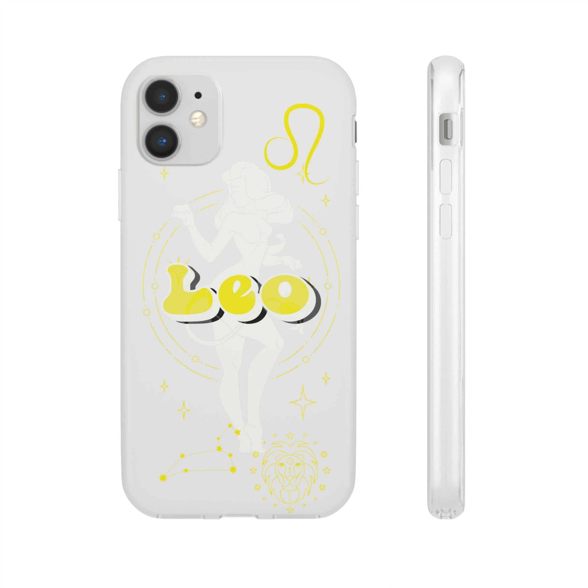 Leo Zodiac | Phone Cases | Clear - Phone Case - Totally Bri LLC