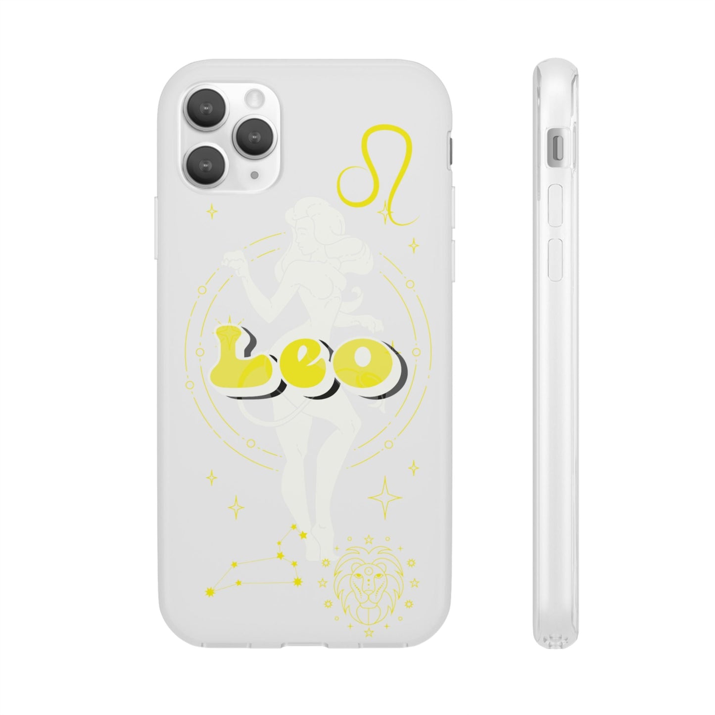 Leo Zodiac | Phone Cases | Clear - Phone Case - Totally Bri LLC