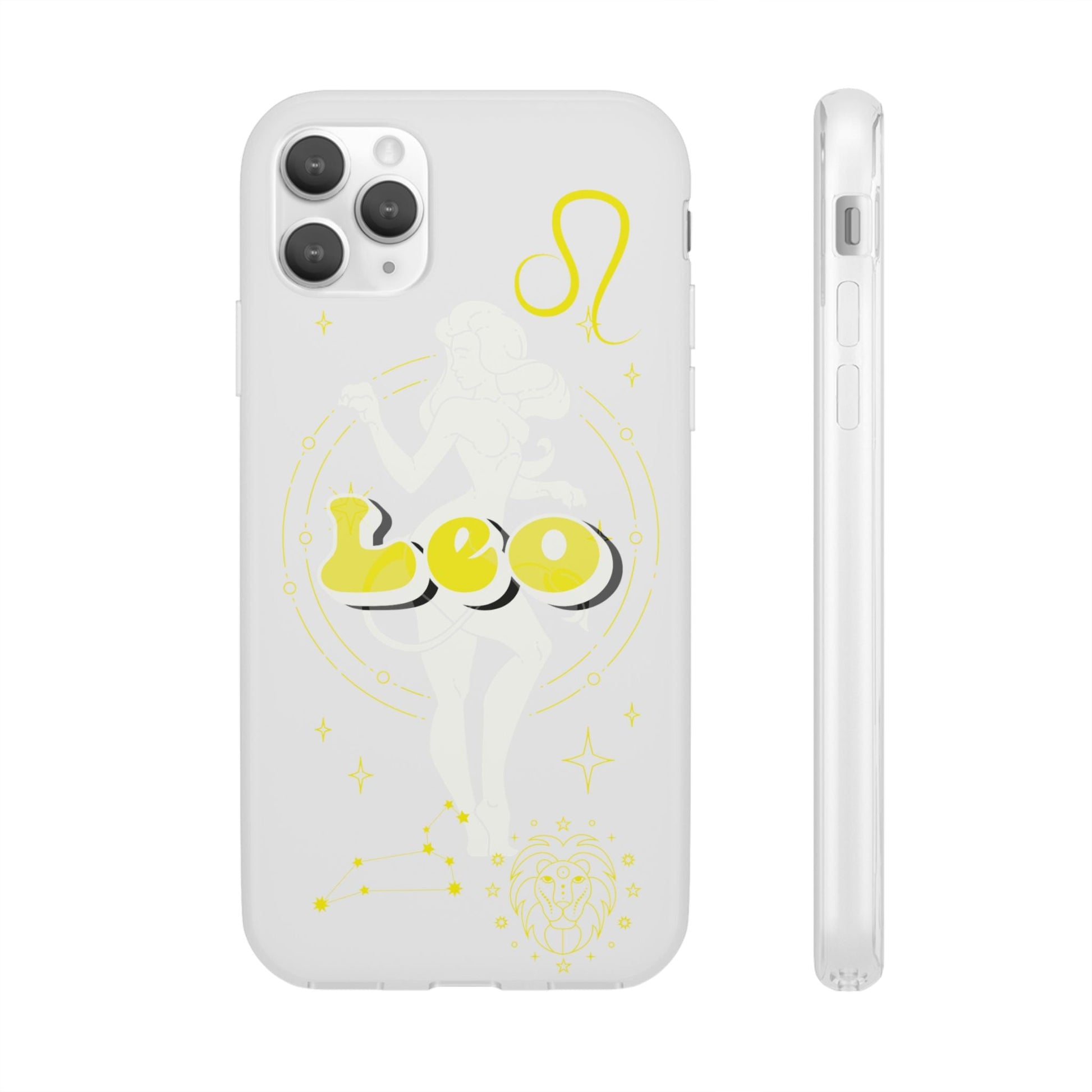 Leo Zodiac | Phone Cases | Clear - Phone Case - Totally Bri LLC