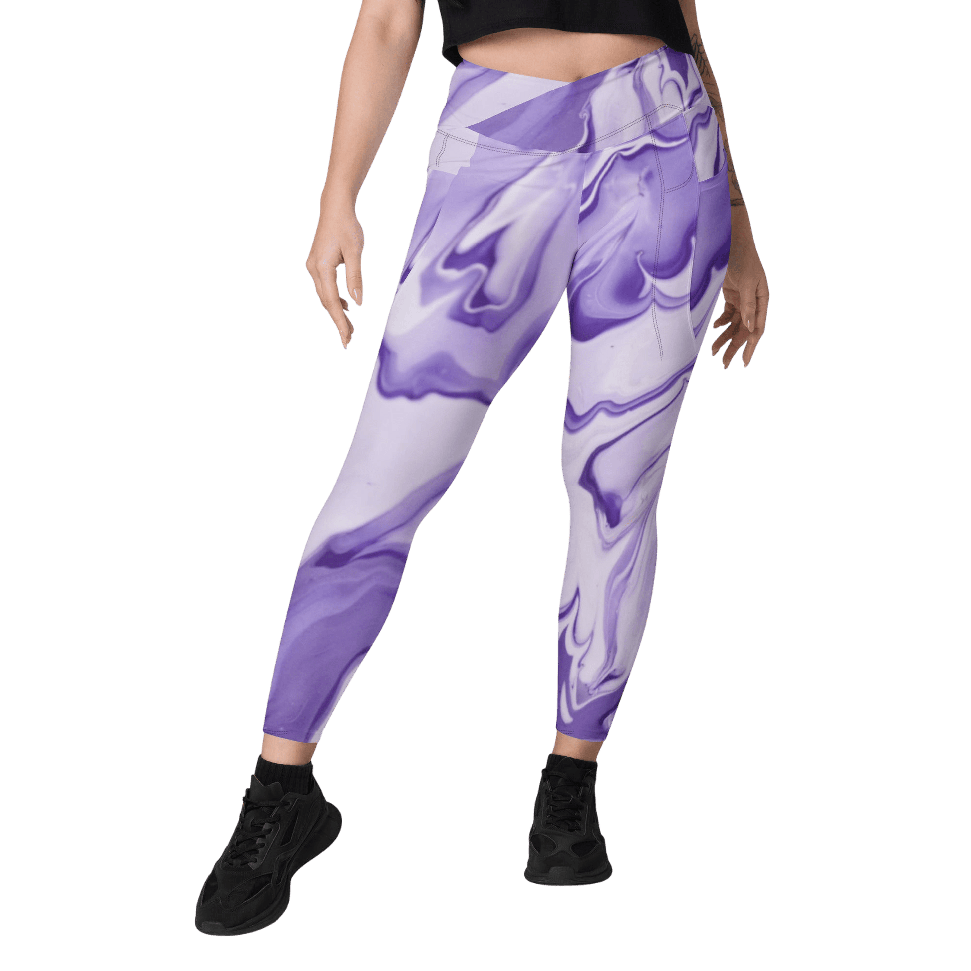 Purple Tie Dye | Leggings w/ Pockets - Totally Bri LLC