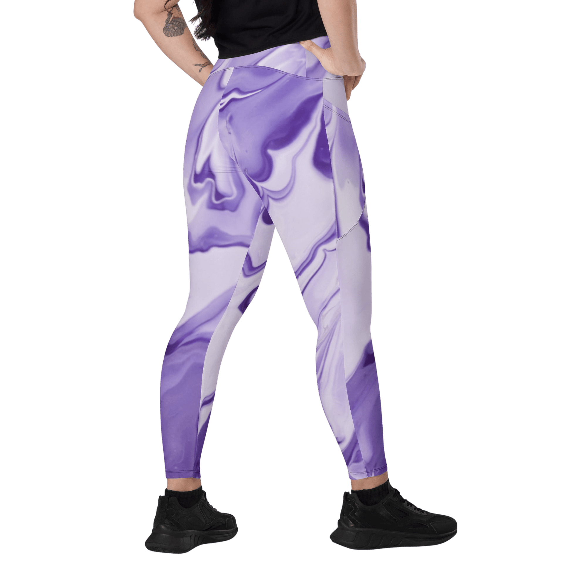 Purple Tie Dye | Leggings w/ Pockets - Totally Bri LLC