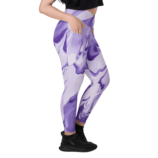 Purple Tie Dye | Leggings w/ Pockets - Totally Bri LLC