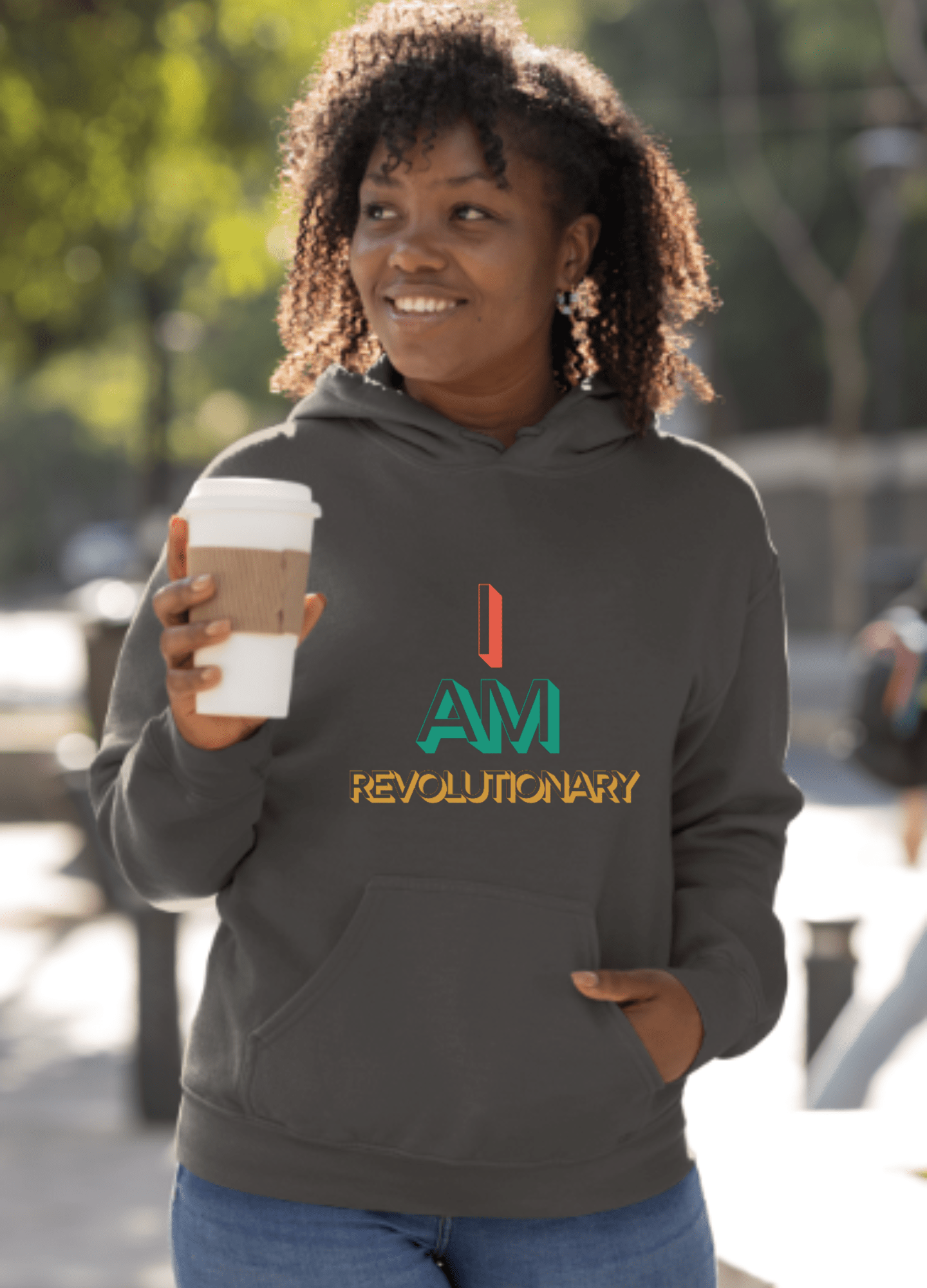 Revolutionary | Unisex Hoodie - Hoodie - Totally Bri LLC