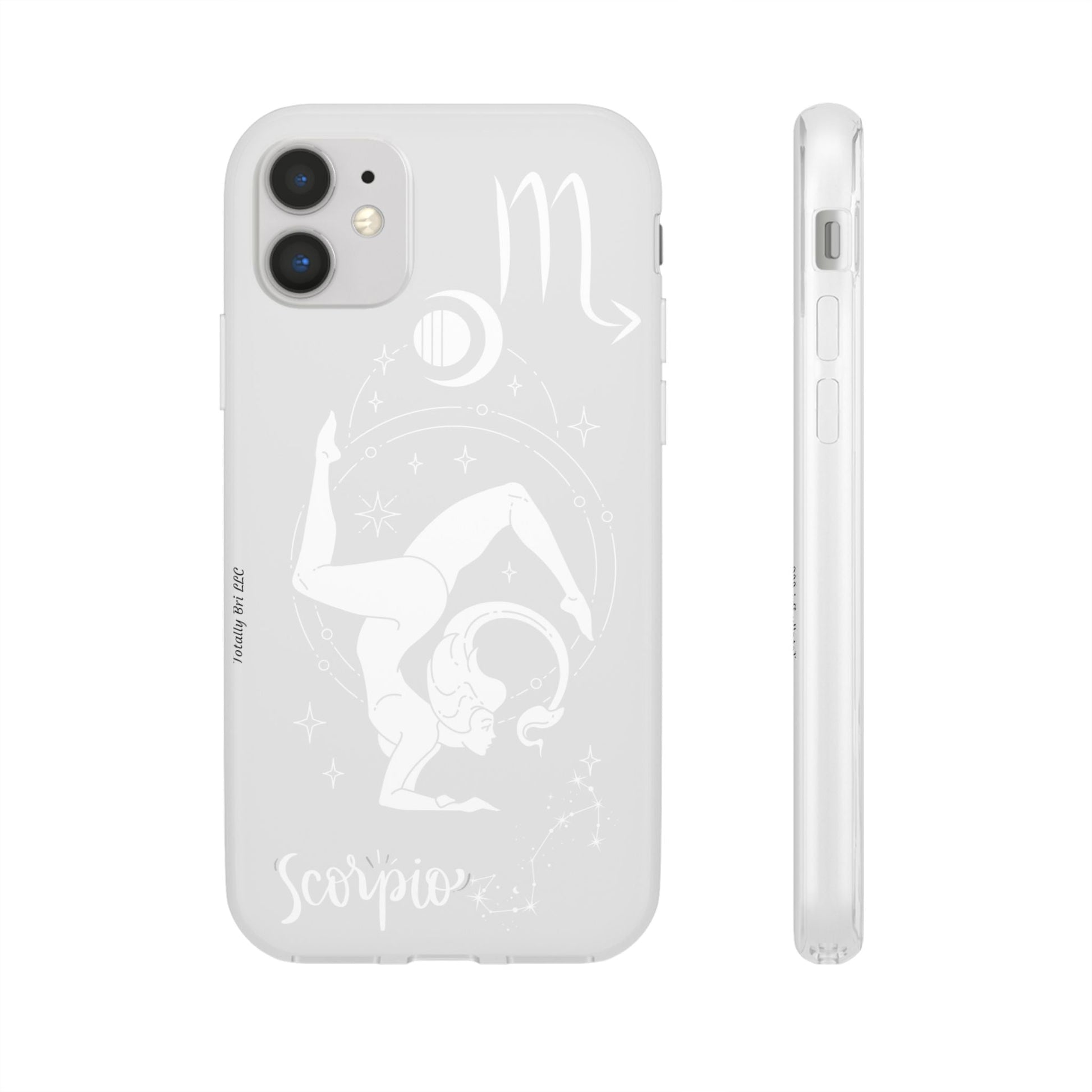 Scorpio Zodiac | Phone Cases | Clear - Phone Case - Totally Bri LLC