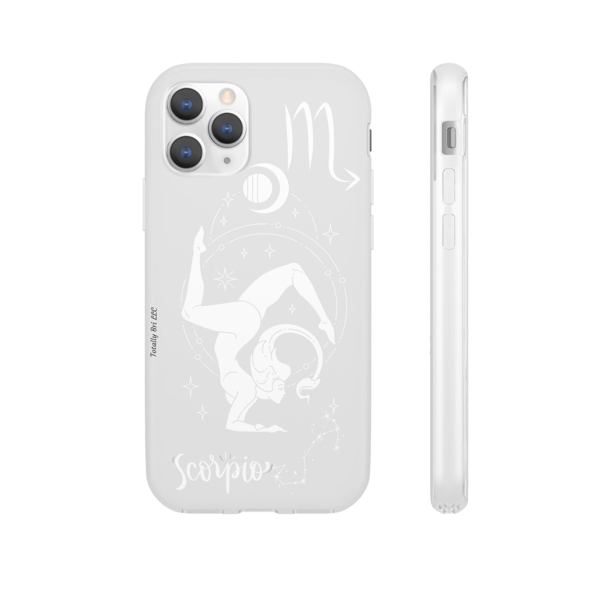 Scorpio Zodiac | Phone Cases | Clear - Phone Case - Totally Bri LLC