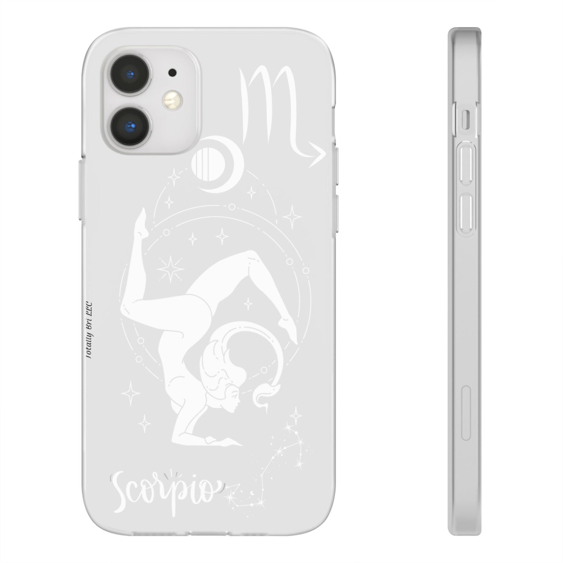 Scorpio Zodiac | Phone Cases | Clear - Phone Case - Totally Bri LLC