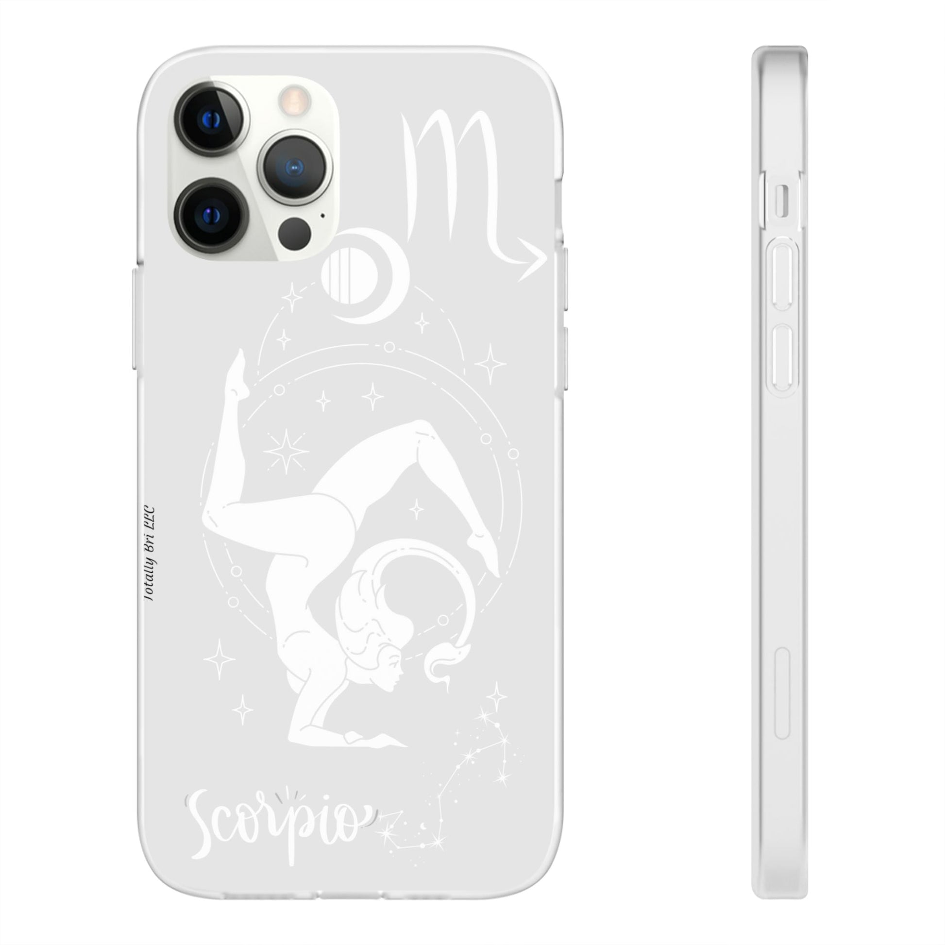 Scorpio Zodiac | Phone Cases | Clear - Phone Case - Totally Bri LLC