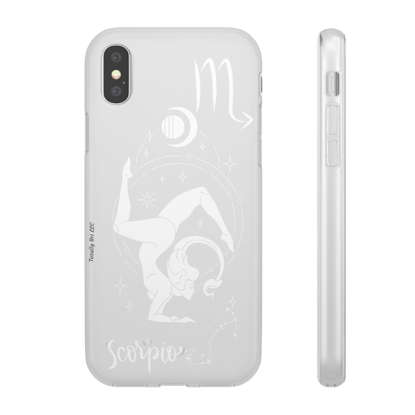 Scorpio Zodiac | Phone Cases | Clear - Phone Case - Totally Bri LLC