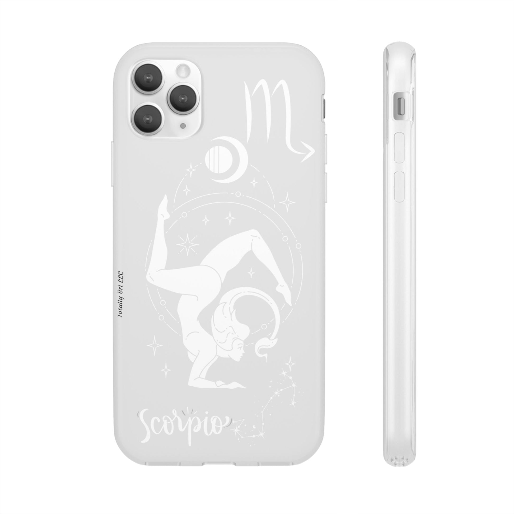 Scorpio Zodiac | Phone Cases | Clear - Phone Case - Totally Bri LLC