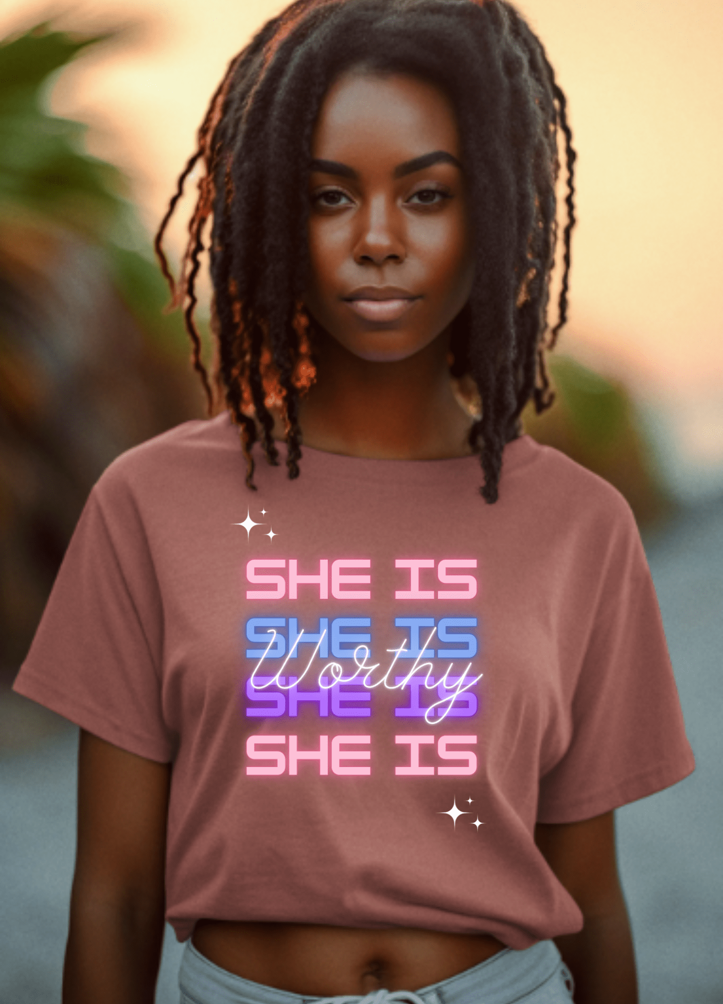 She Is Worthy | Crop Top - crop top - Totally Bri LLC