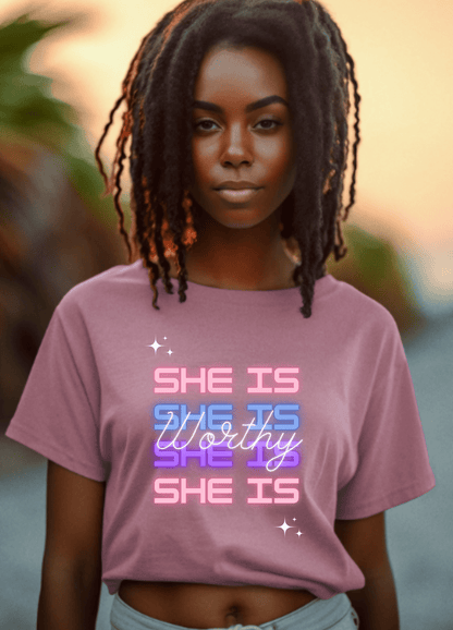 She Is Worthy | Crop Top - crop top - Totally Bri LLC