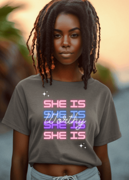 She Is Worthy | Crop Top - crop top - Totally Bri LLC