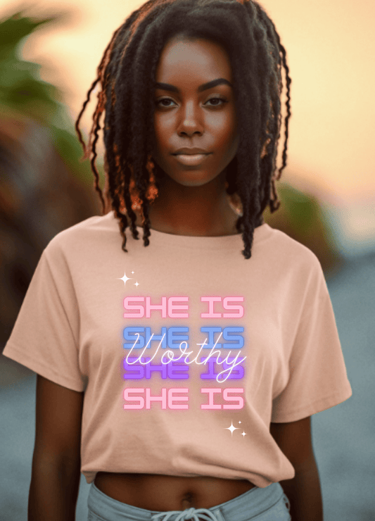 She Is Worthy | Crop Top - crop top - Totally Bri LLC