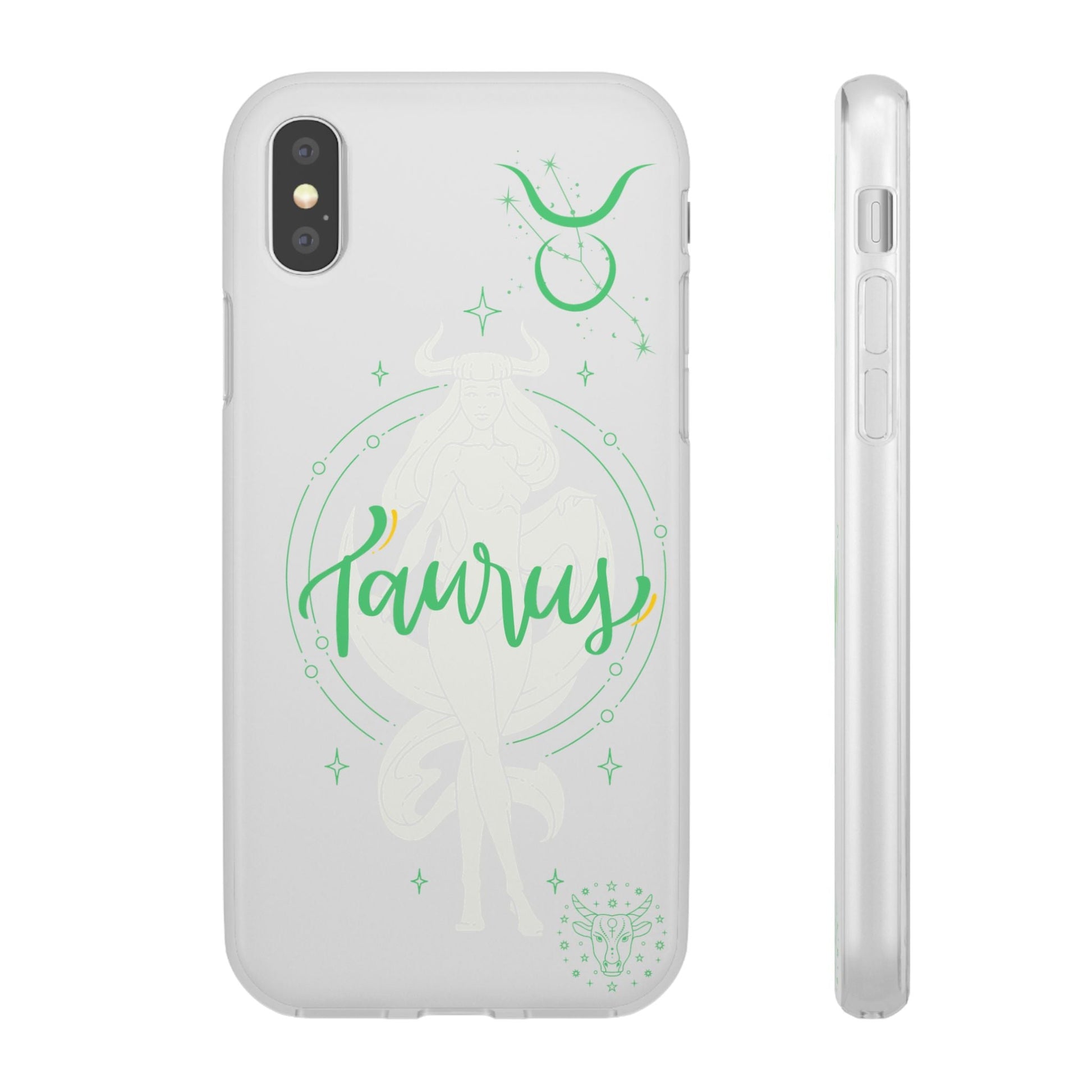 Taurus Zodiac | Phone Cases | Clear - Phone Case - Totally Bri LLC