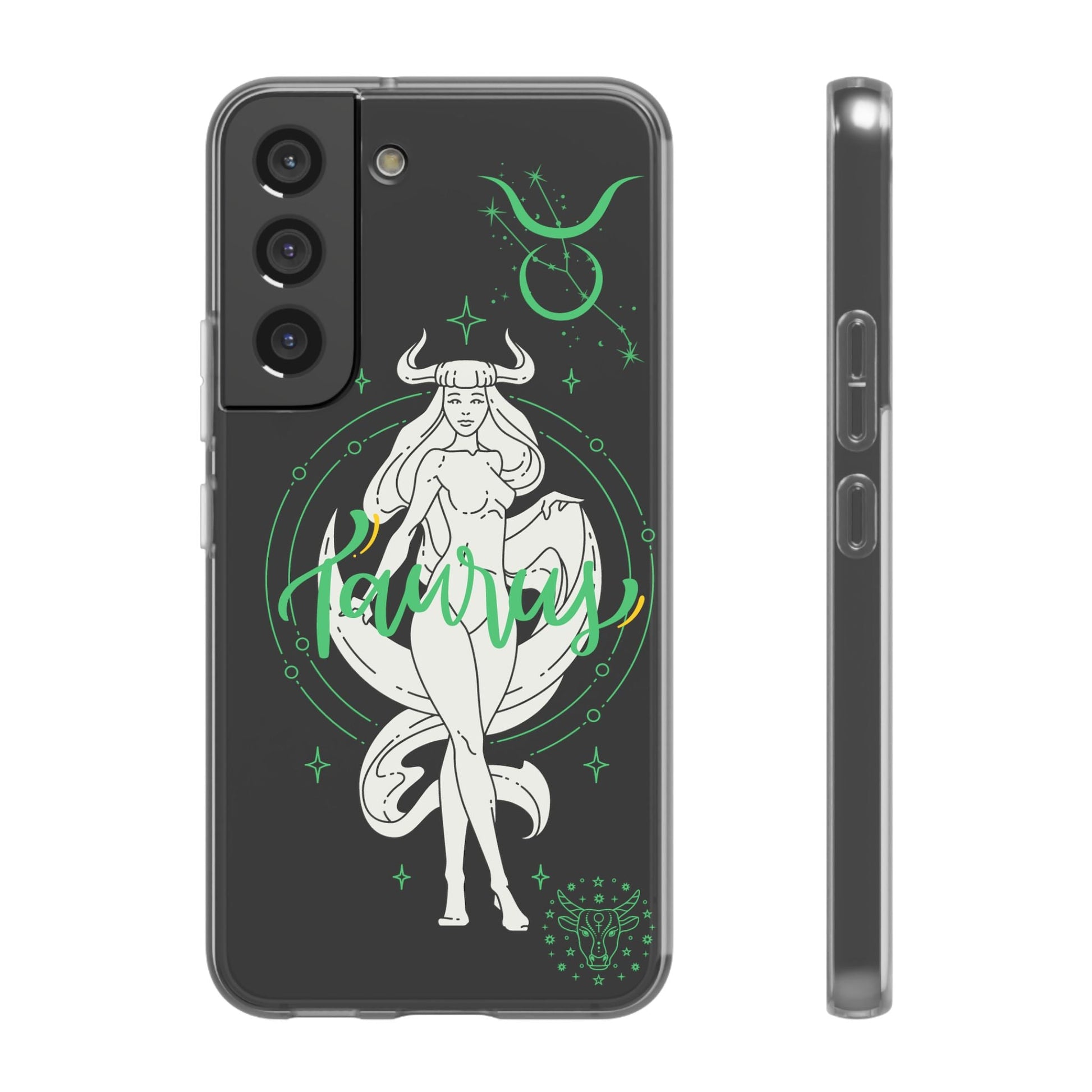 Taurus Zodiac | Phone Cases | Clear - Phone Case - Totally Bri LLC