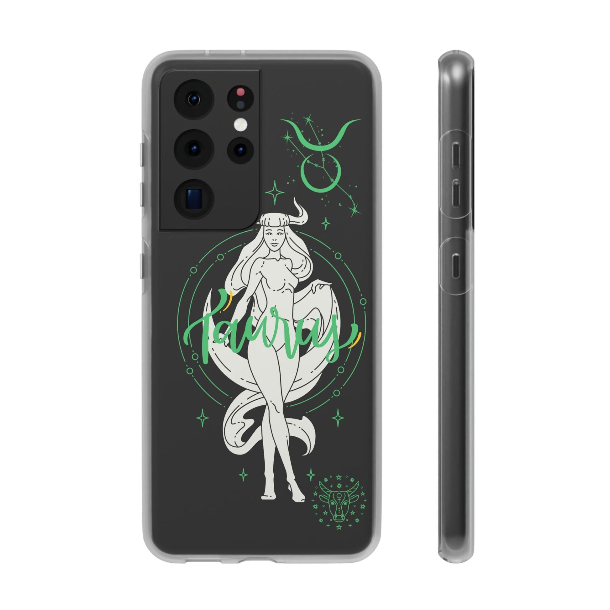 Taurus Zodiac | Phone Cases | Clear - Phone Case - Totally Bri LLC