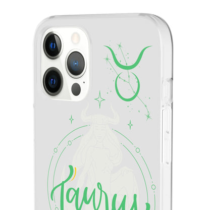 Taurus Zodiac | Phone Cases | Clear - Phone Case - Totally Bri LLC