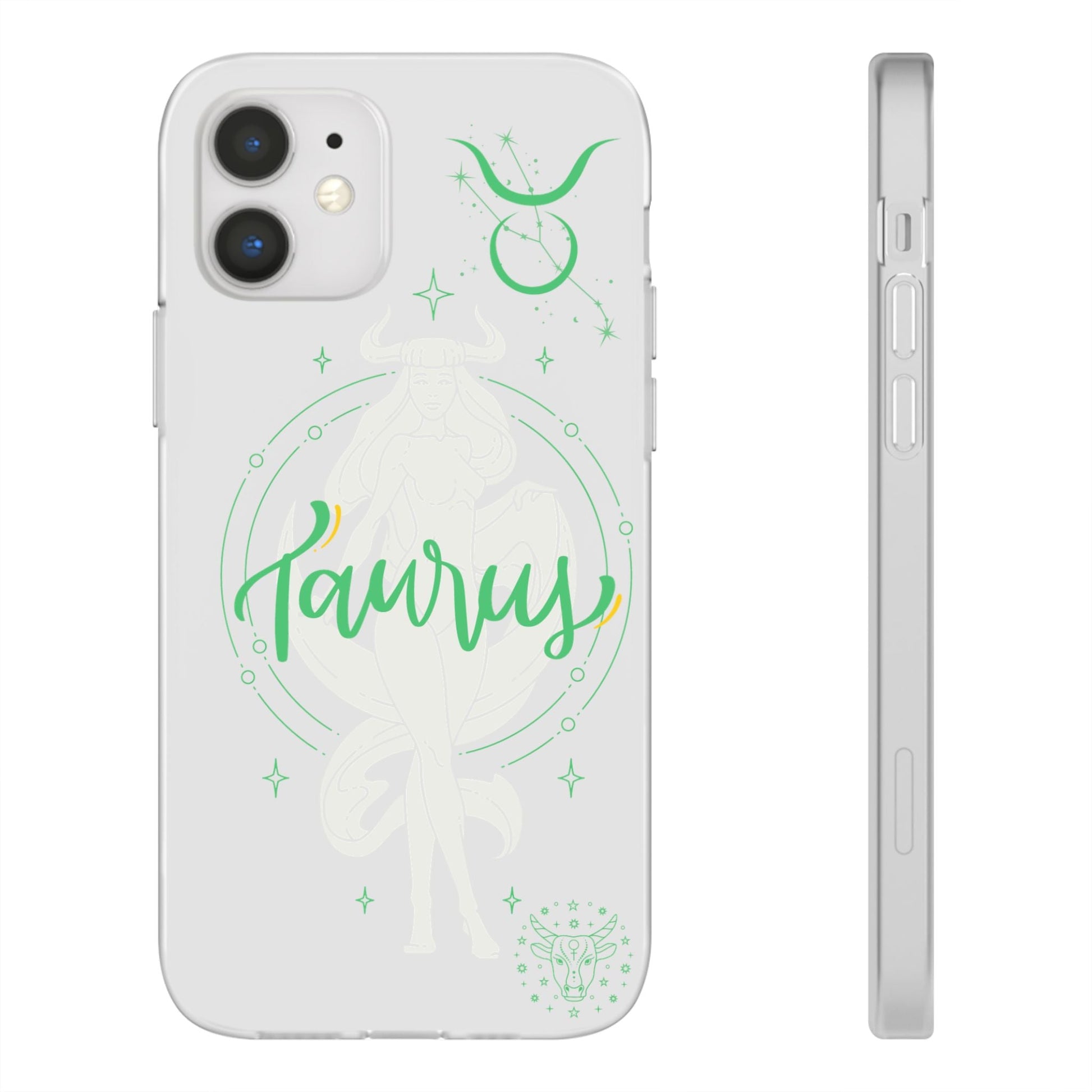 Taurus Zodiac | Phone Cases | Clear - Phone Case - Totally Bri LLC
