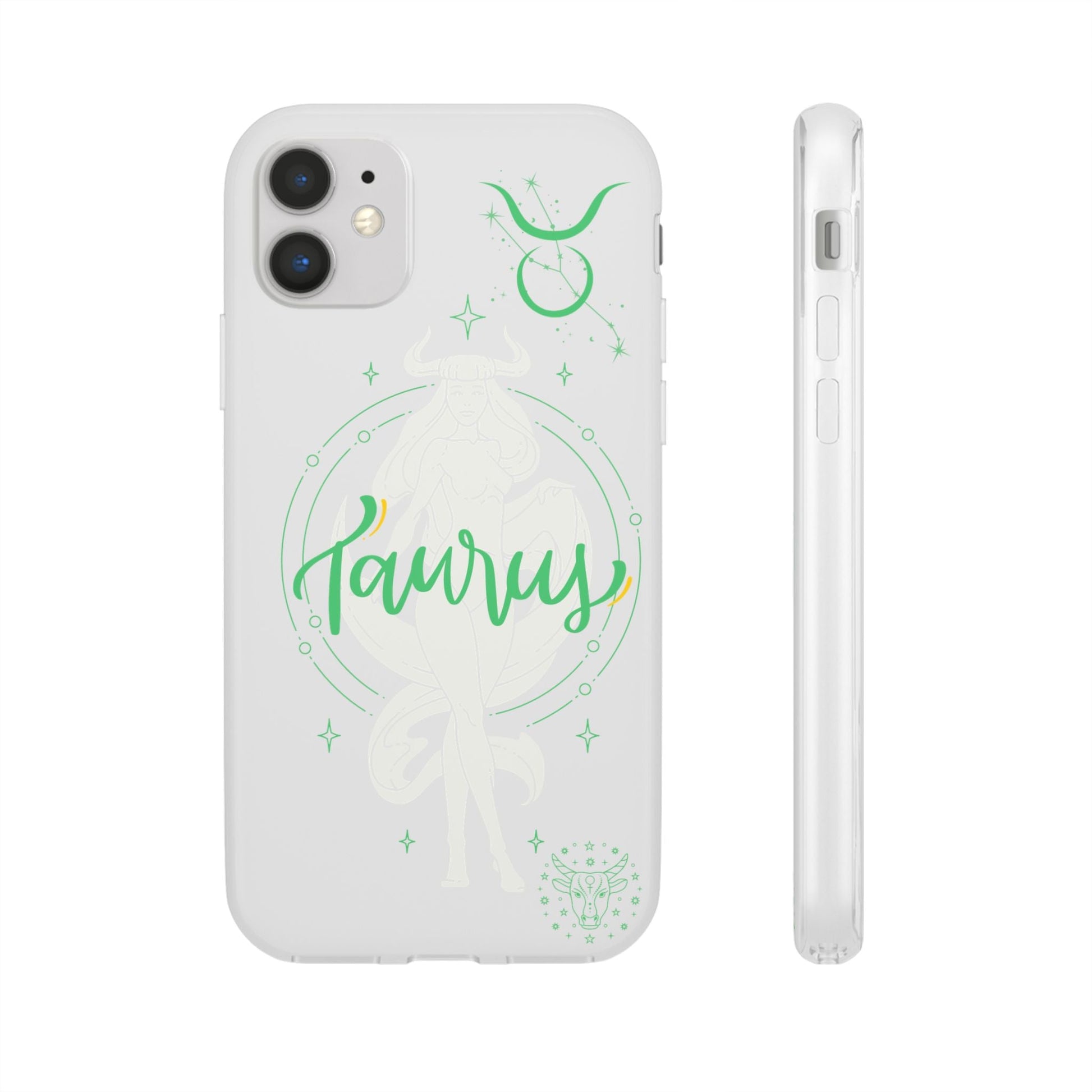 Taurus Zodiac | Phone Cases | Clear - Phone Case - Totally Bri LLC