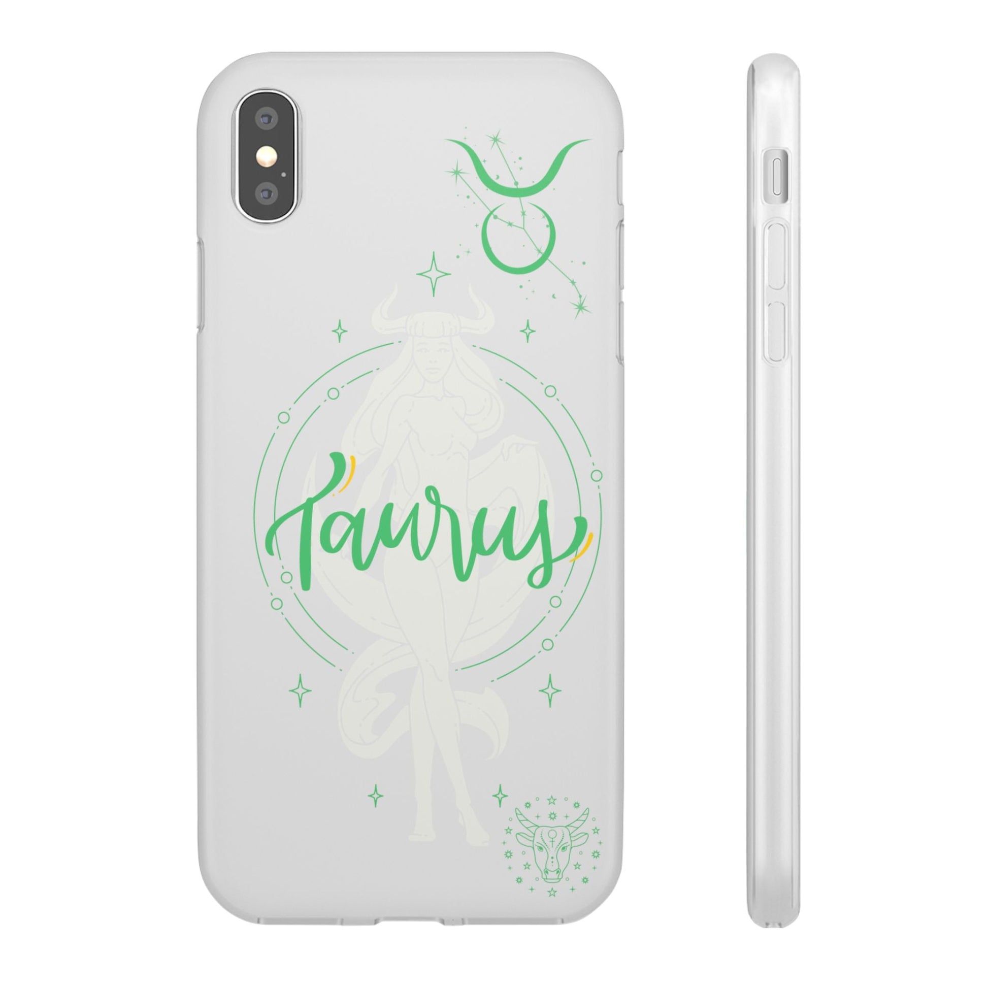 Taurus Zodiac | Phone Cases | Clear - Phone Case - Totally Bri LLC