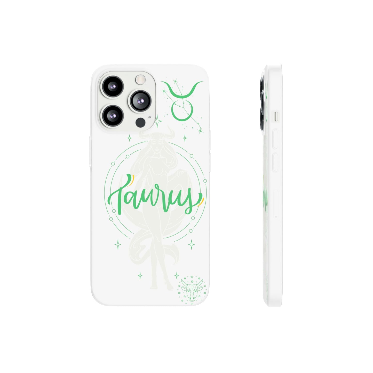Taurus Zodiac | Phone Cases | Clear - Phone Case - Totally Bri LLC