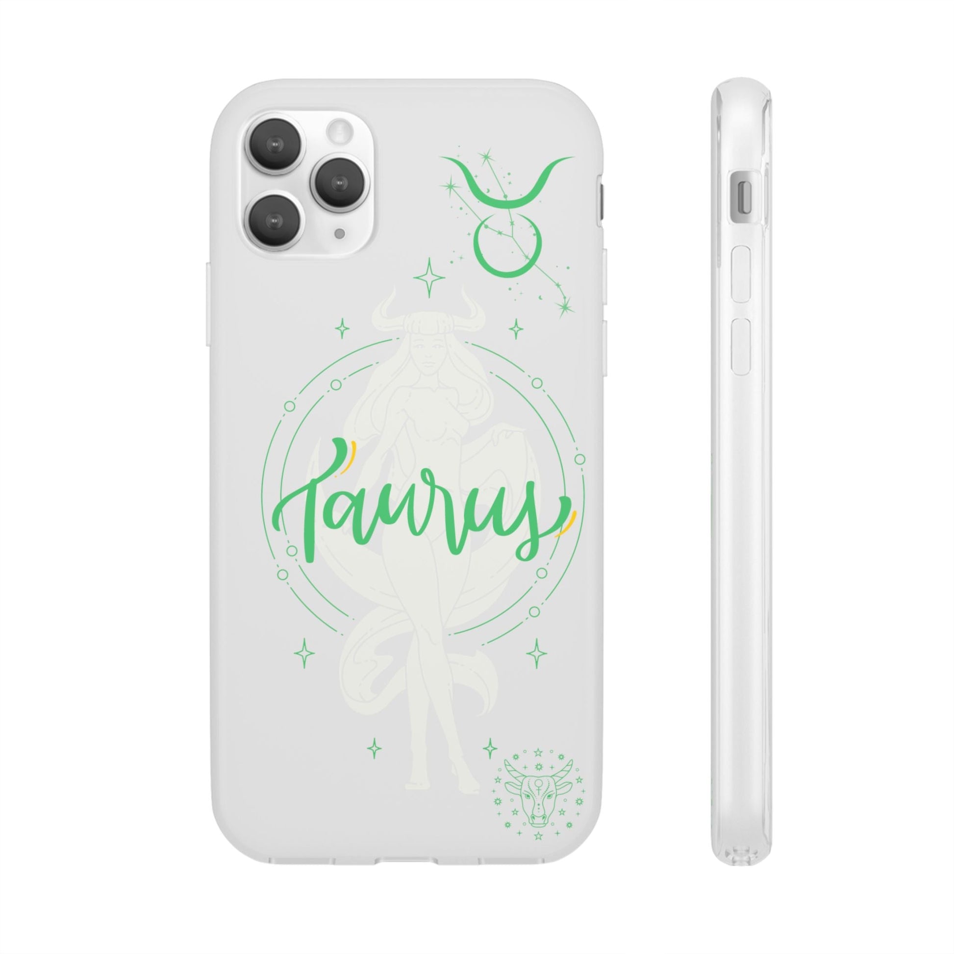 Taurus Zodiac | Phone Cases | Clear - Phone Case - Totally Bri LLC
