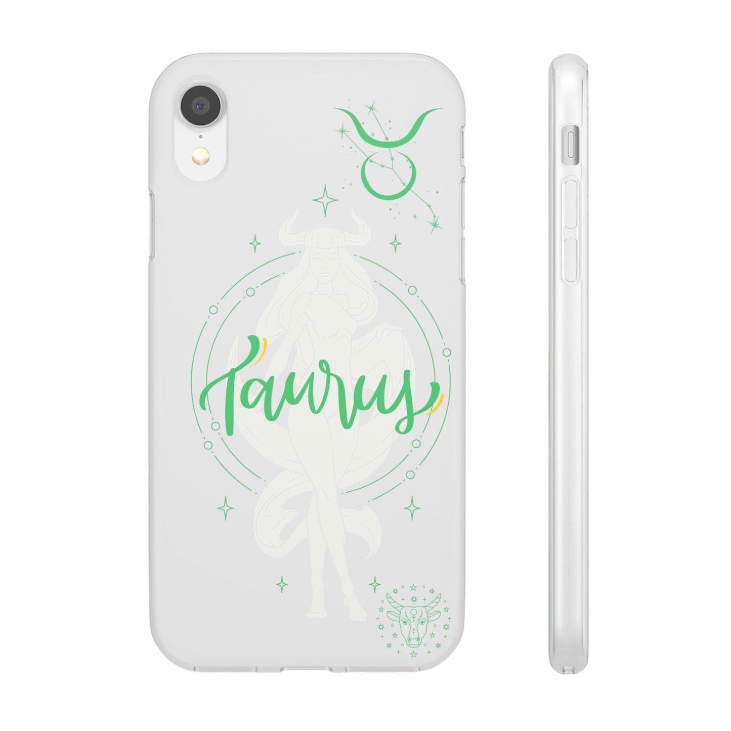 Taurus Zodiac | Phone Cases | Clear - Phone Case - Totally Bri LLC