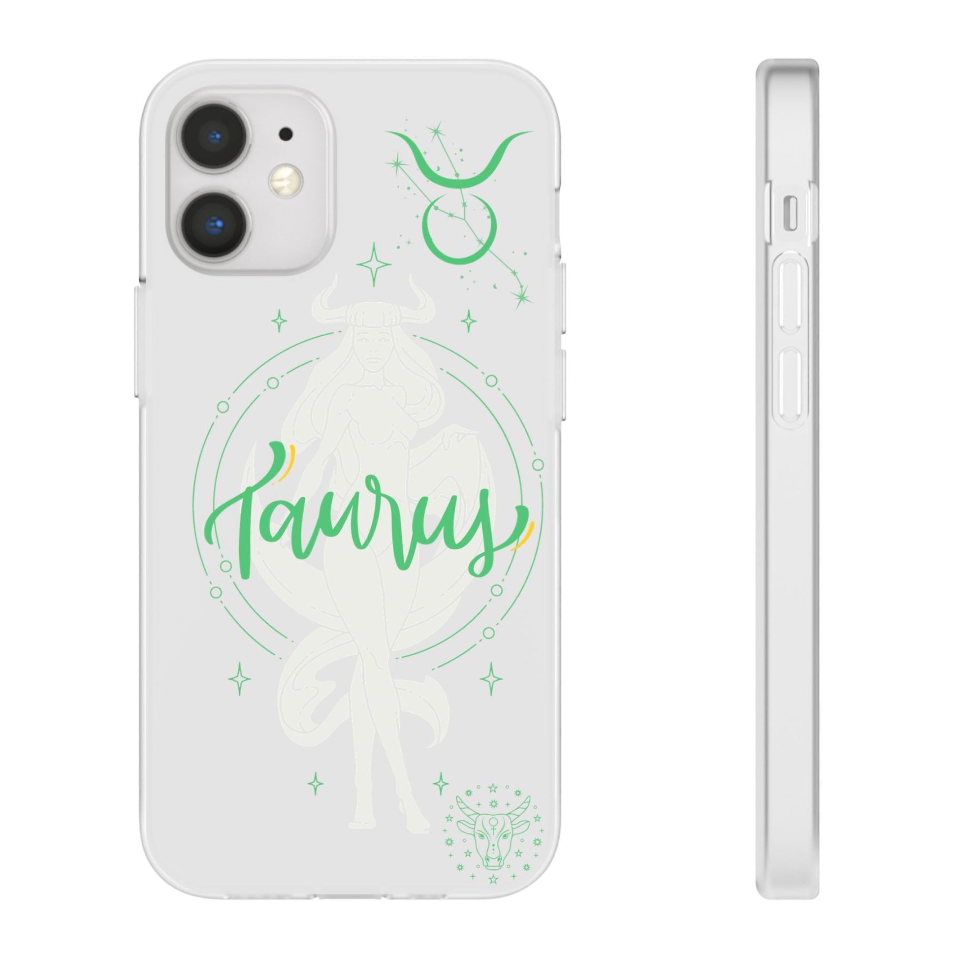 Taurus Zodiac | Phone Cases | Clear - Phone Case - Totally Bri LLC